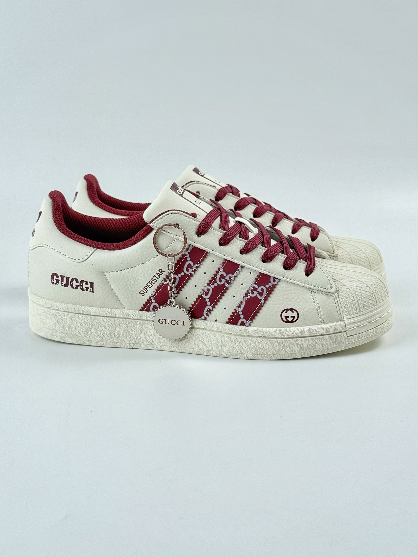 AD Originals Superstar x GUCCI 白红  DS0015
