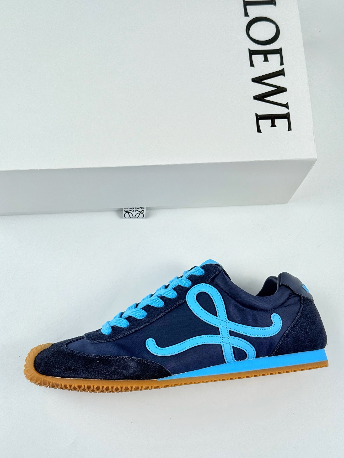 配件+10 罗意威Loewe Ballet Runner 2.0 Sneakers 芭蕾舞2.0系列阿甘复古风德训薄底百搭休闲运动鞋