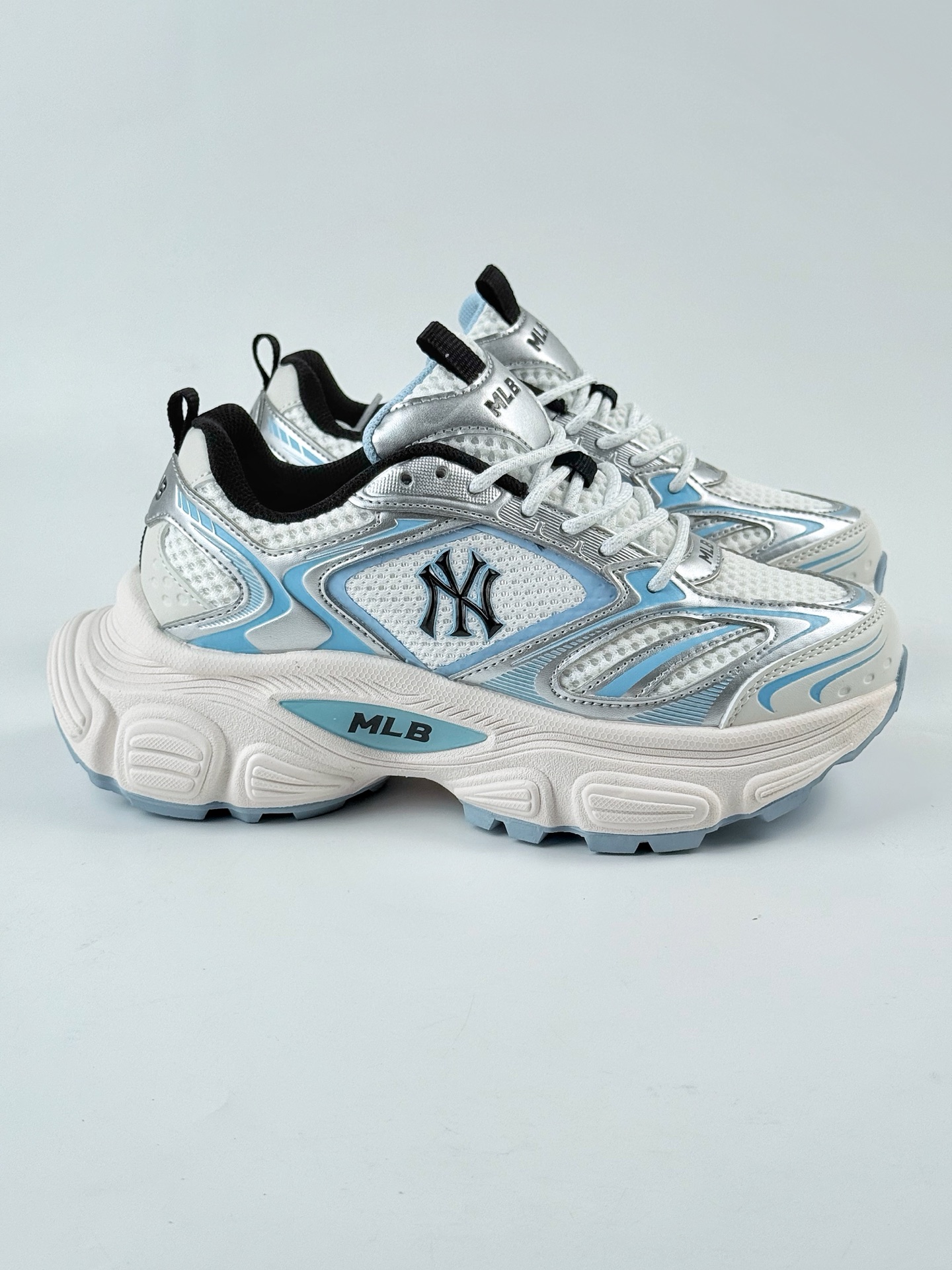 NY美国榄球洋基队 x MLB Chunky Runner Basic 厚底老爹厚底休闲运动慢跑鞋 3ASHW045N NY美国榄球洋基队 x MLB Chunky Runner Basic 厚底老爹厚底休闲运动慢跑鞋 3ASHW045N