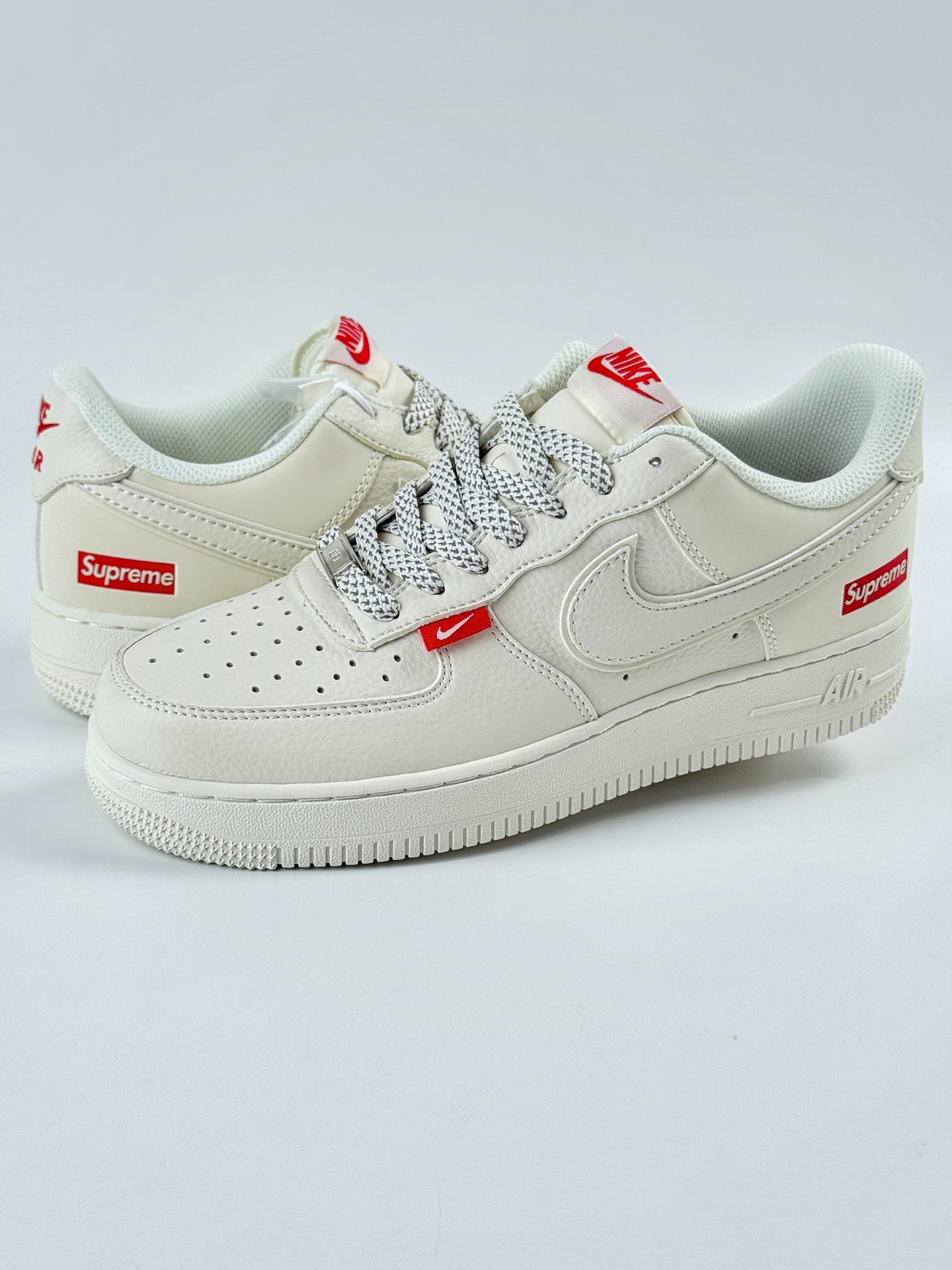 Nike Air Force 1 Low 07 x Supreme 米白红满天星  CS5288-011