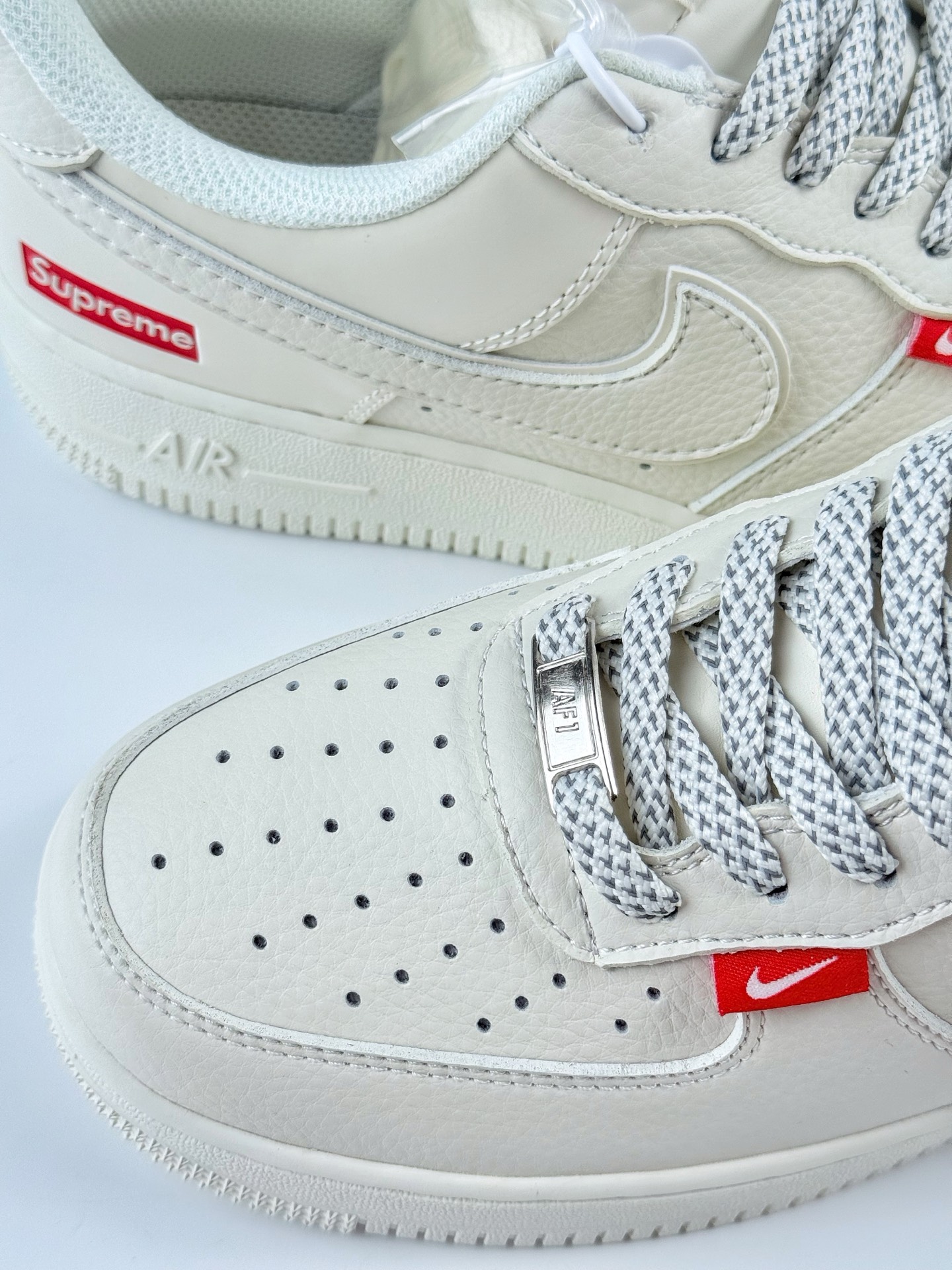 Nike Air Force 1 Low 07 x Supreme 米白红满天星  CS5288-011