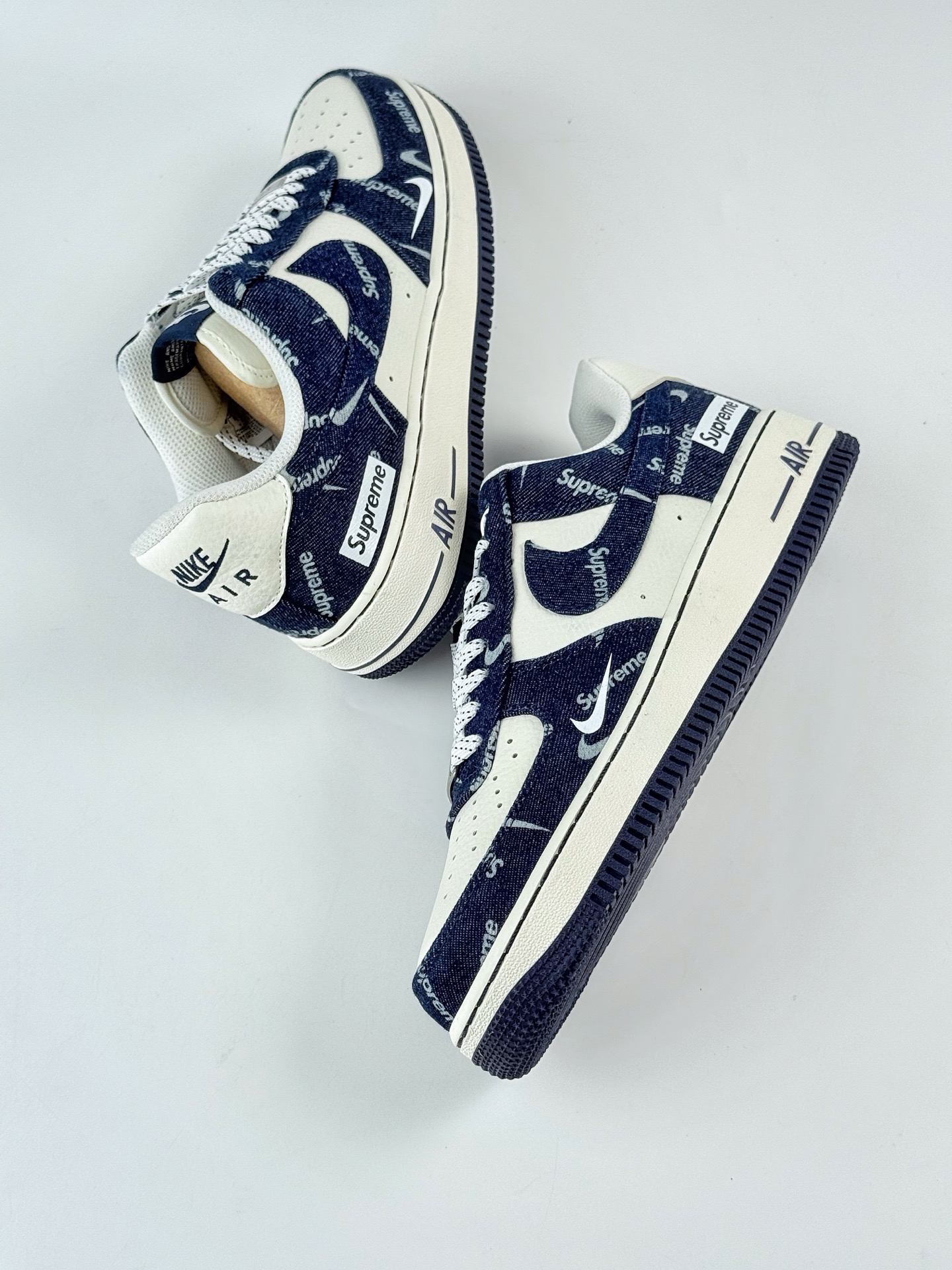 Nike Air Force 1 Low 07 x Supreme 蓝白小勾满天星  LW9279-005