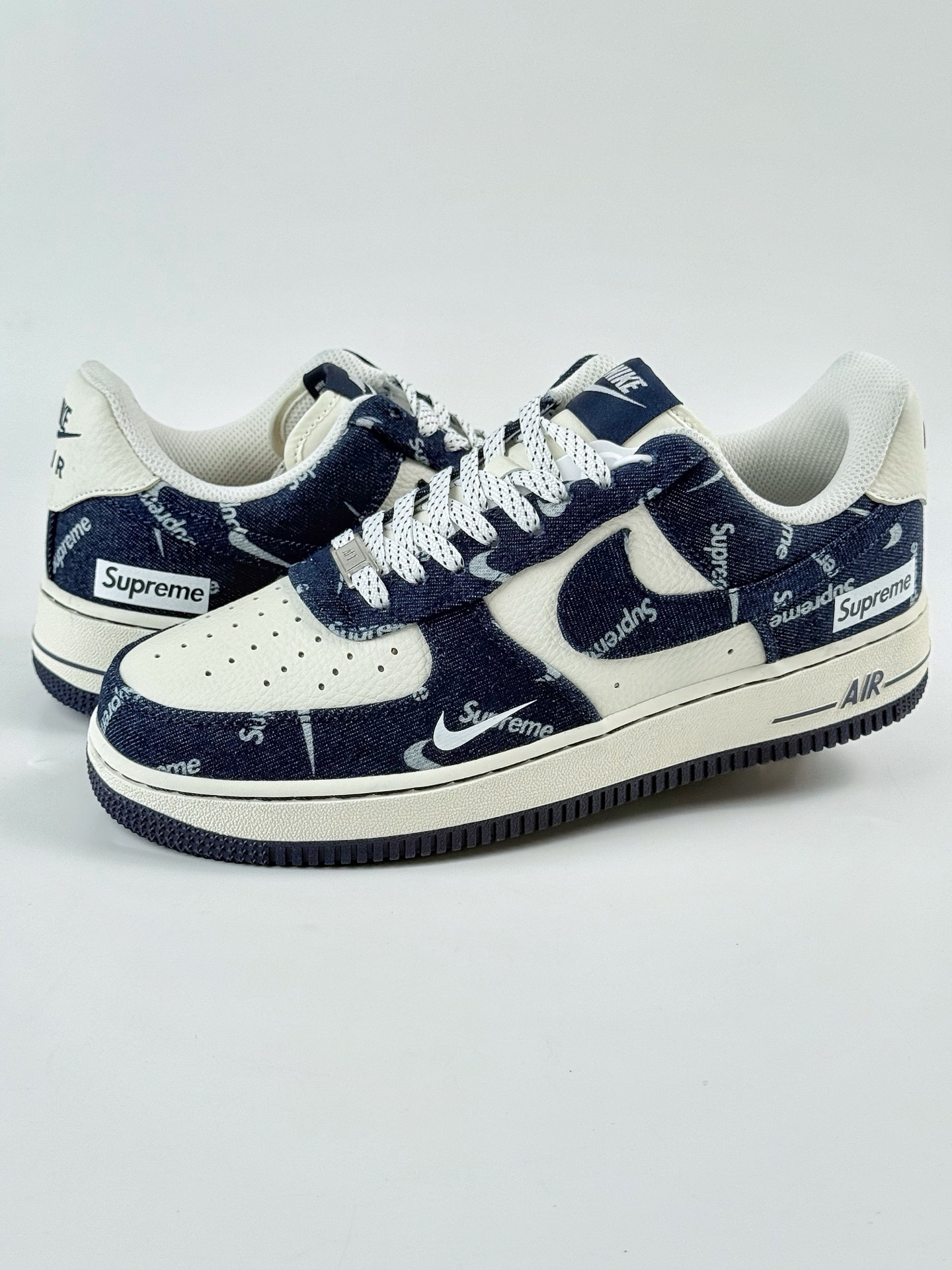 Nike Air Force 1 Low 07 x Supreme 蓝白小勾满天星  LW9279-005