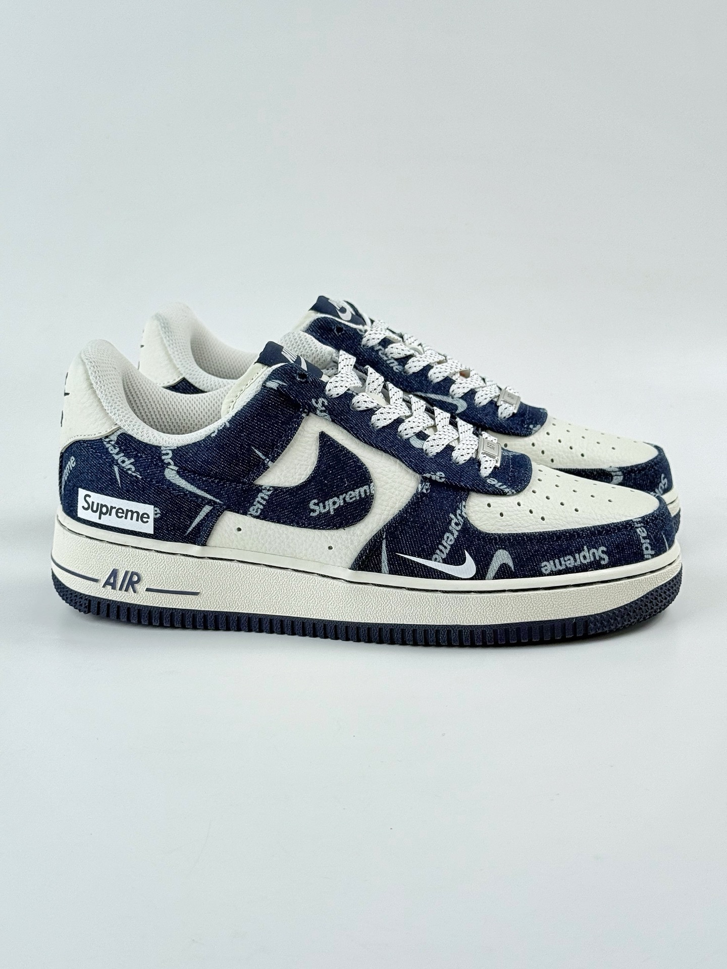 Nike Air Force 1 Low 07 x Supreme 蓝白小勾满天星  LW9279-005