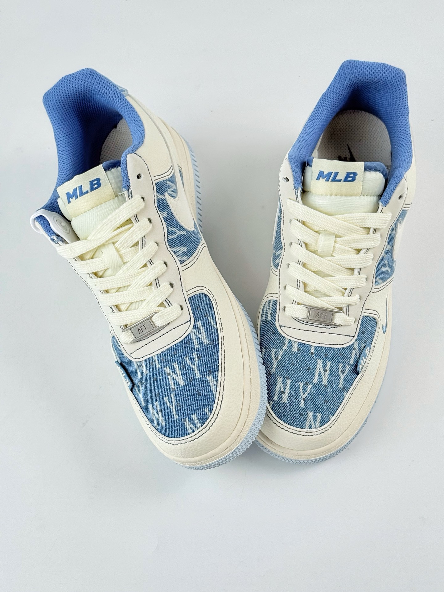 Nike Air Force 1 Low 07 x MLB 白蓝小勾  HS8068-015