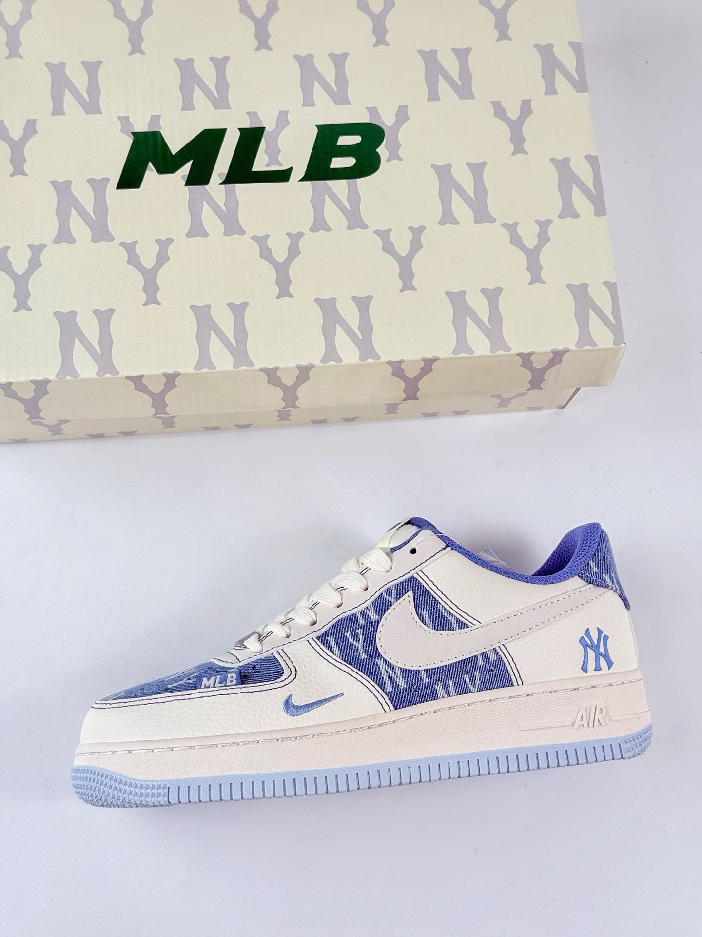 Nike Air Force 1 Low 07 x MLB 白蓝小勾  HS8068-015
