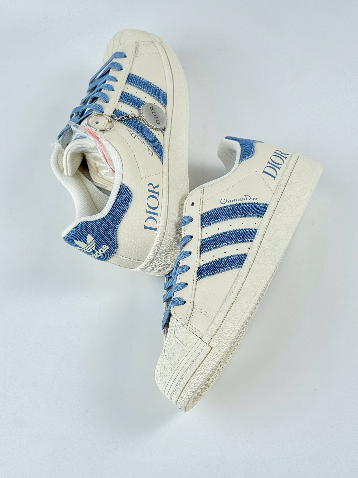 AD Originals Superstar x DIOR 白蓝  AD8010