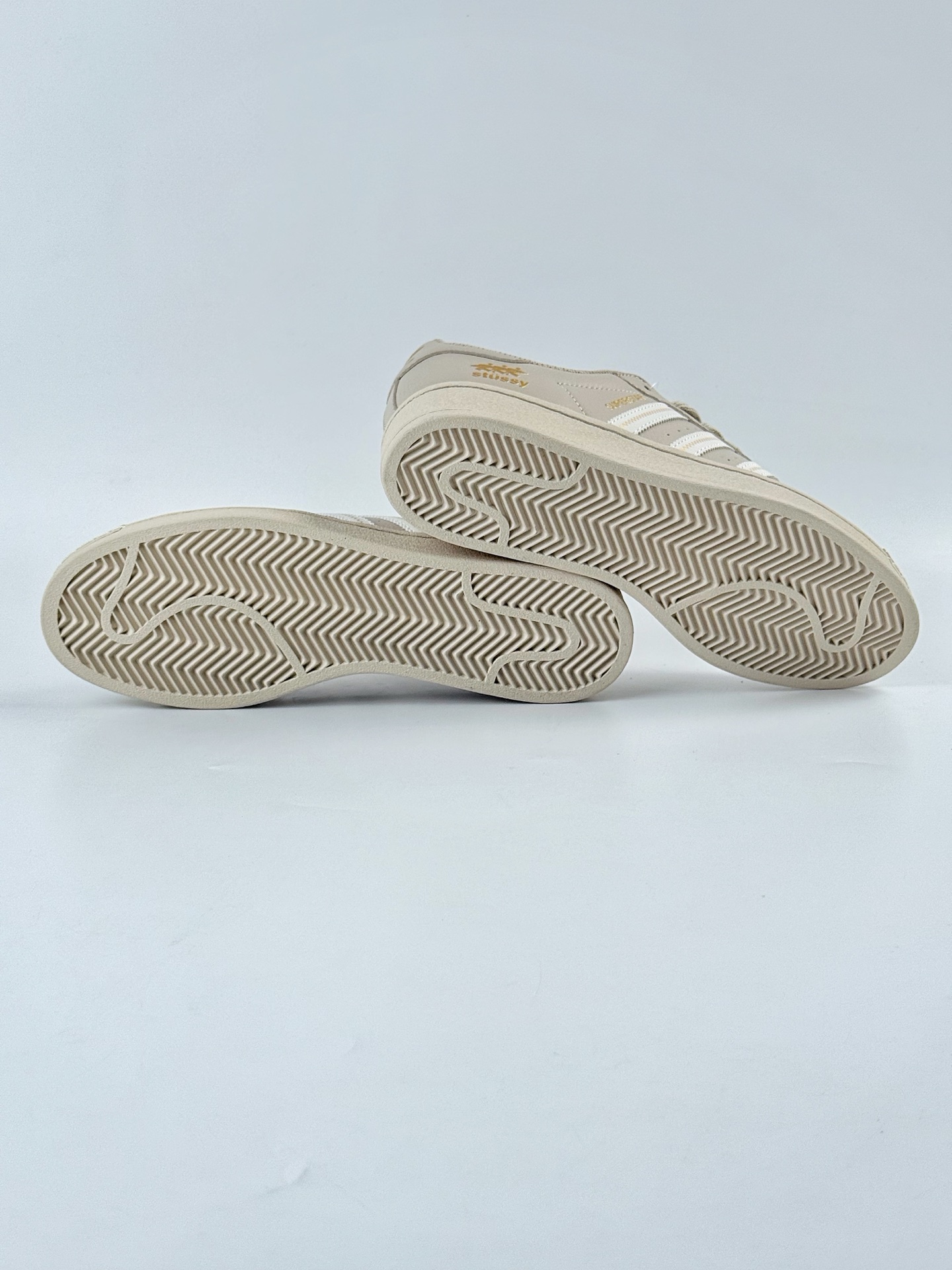 AD Originals Superstar x Stussy 棕白  SD6811
