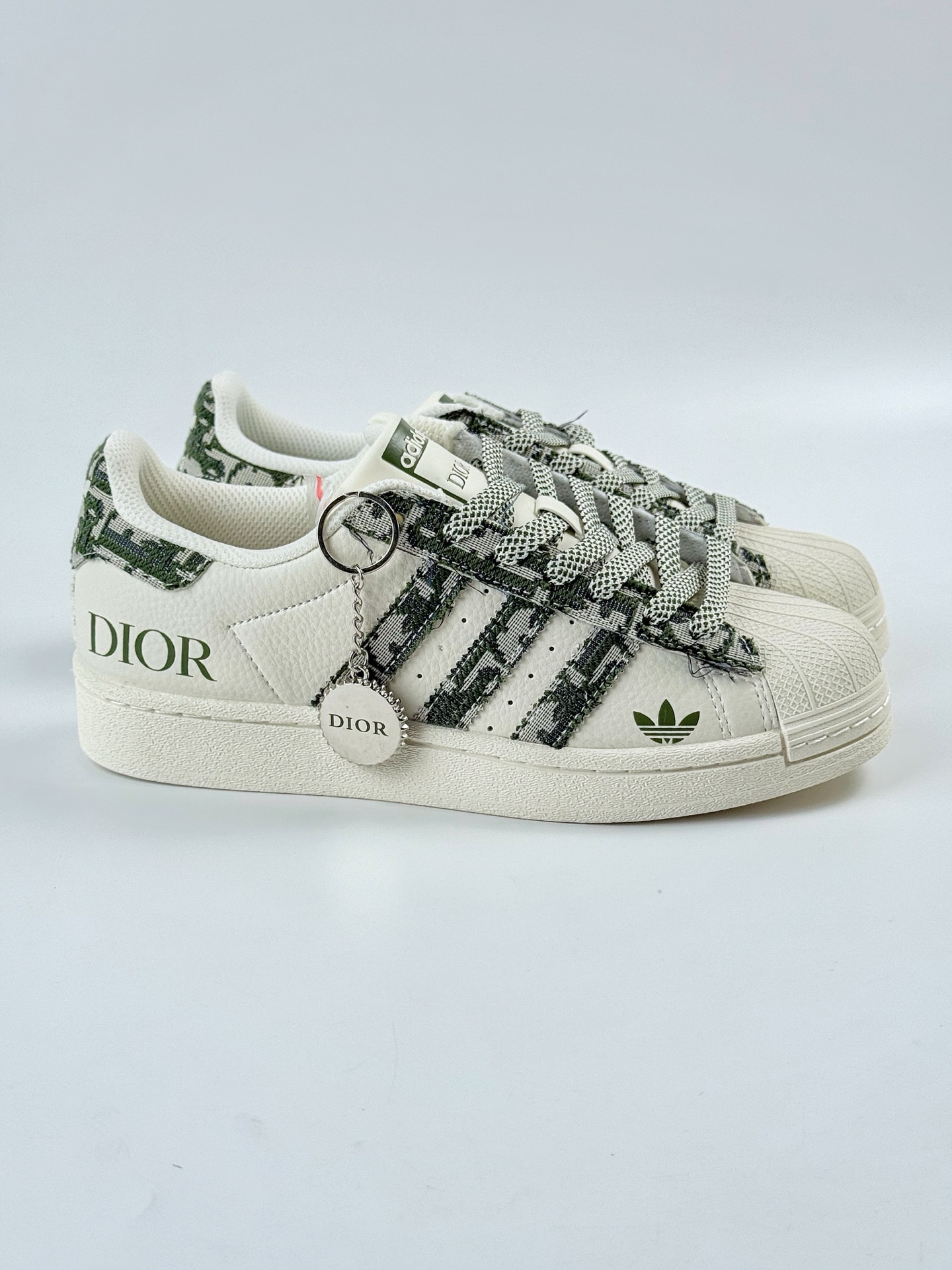 AD Originals Superstar x DIOR 白绿 XS0013