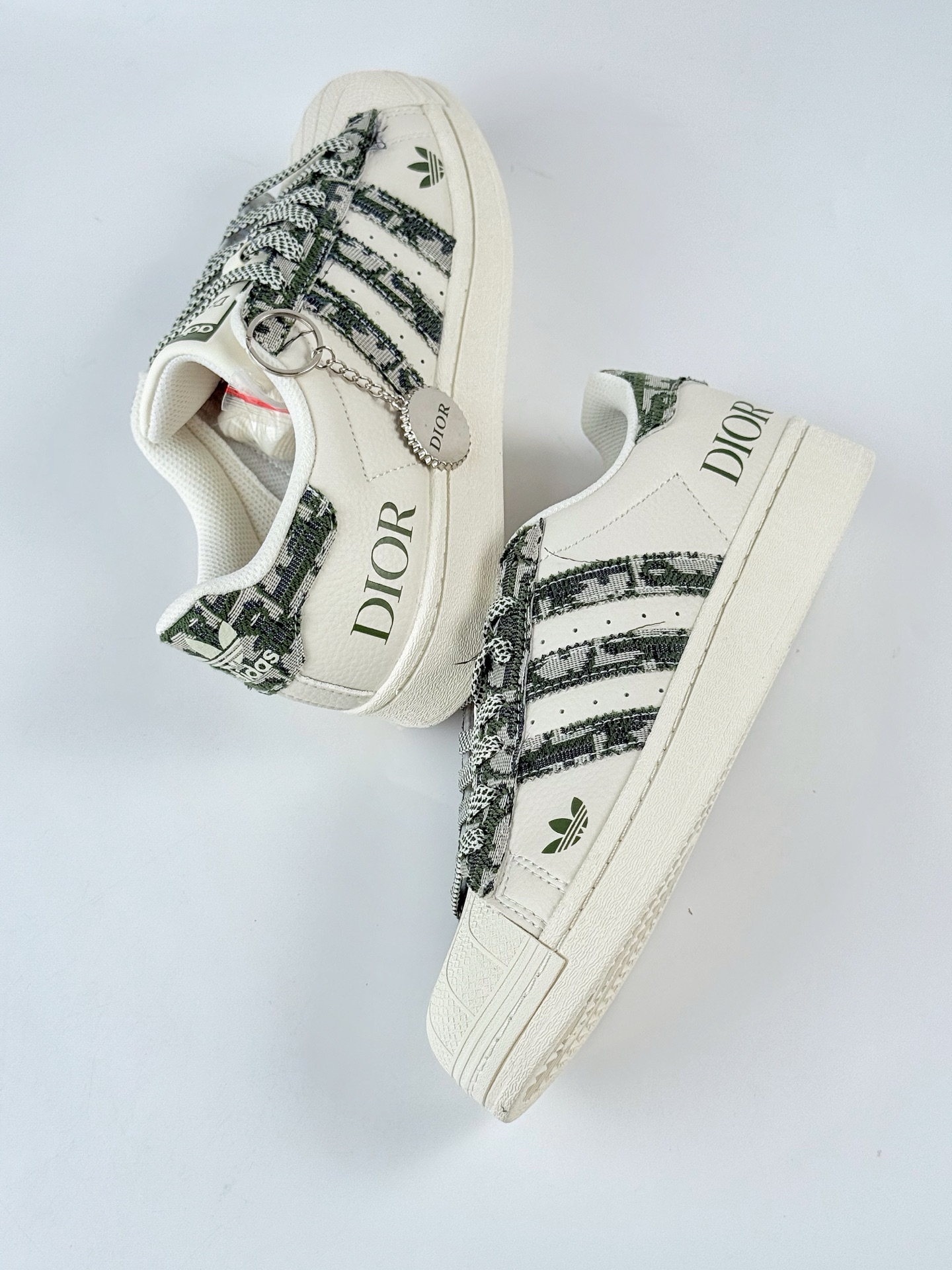 AD Originals Superstar x DIOR 白绿 XS0013
