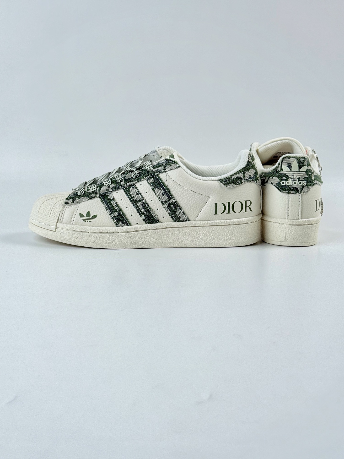 AD Originals Superstar x DIOR 白绿 XS0013