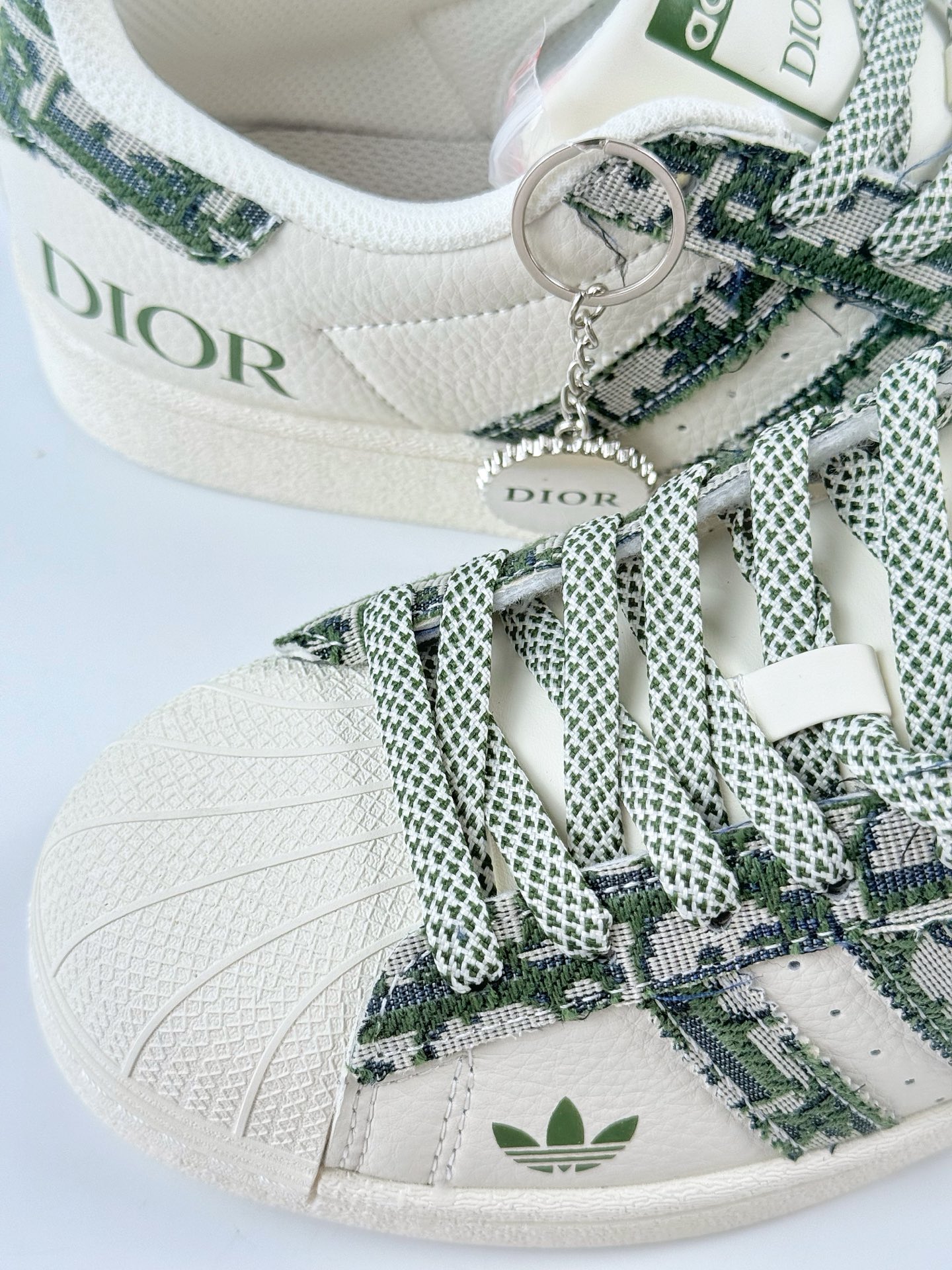 AD Originals Superstar x DIOR 白绿 XS0013