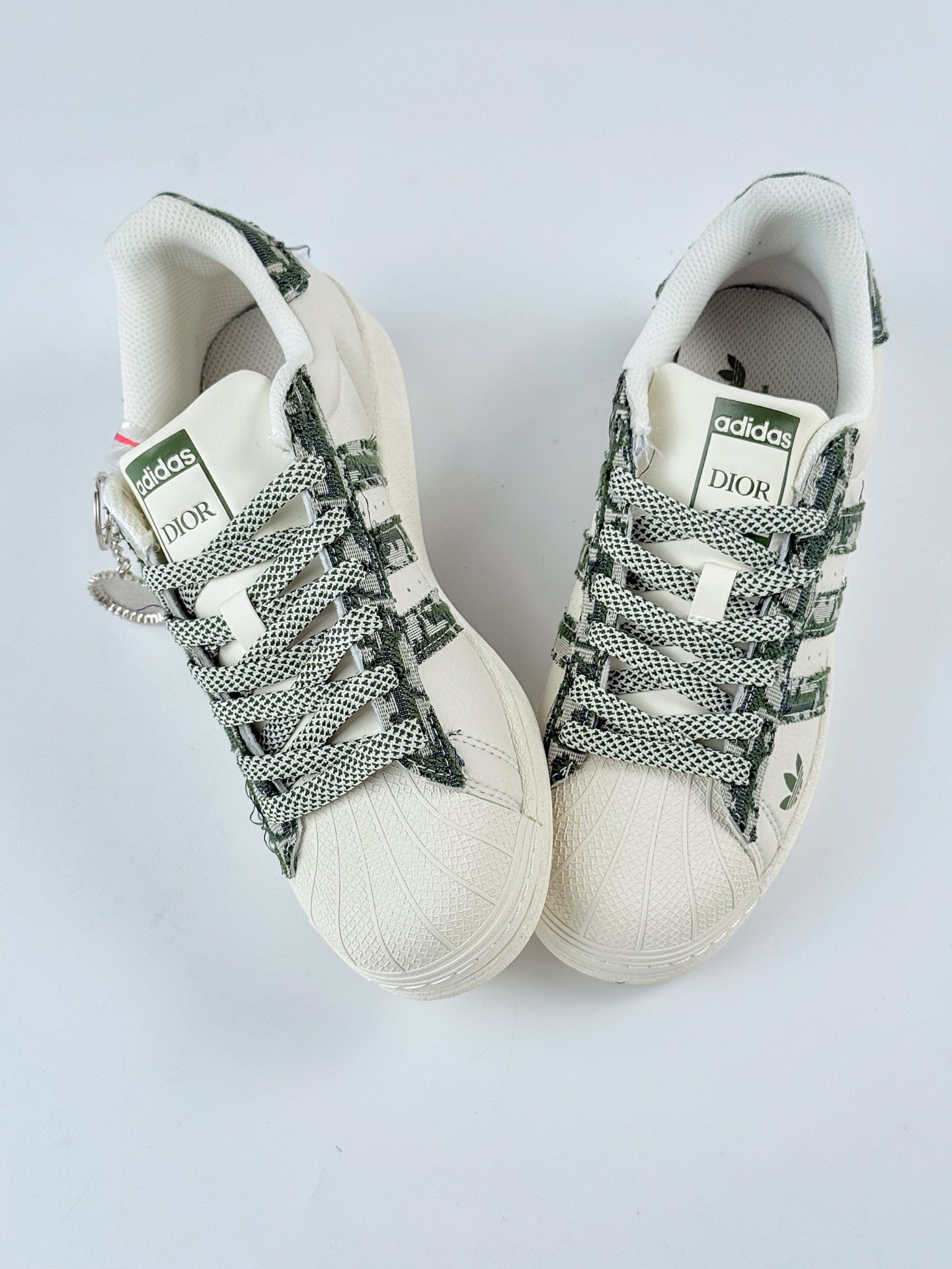 AD Originals Superstar x DIOR 白绿 XS0013