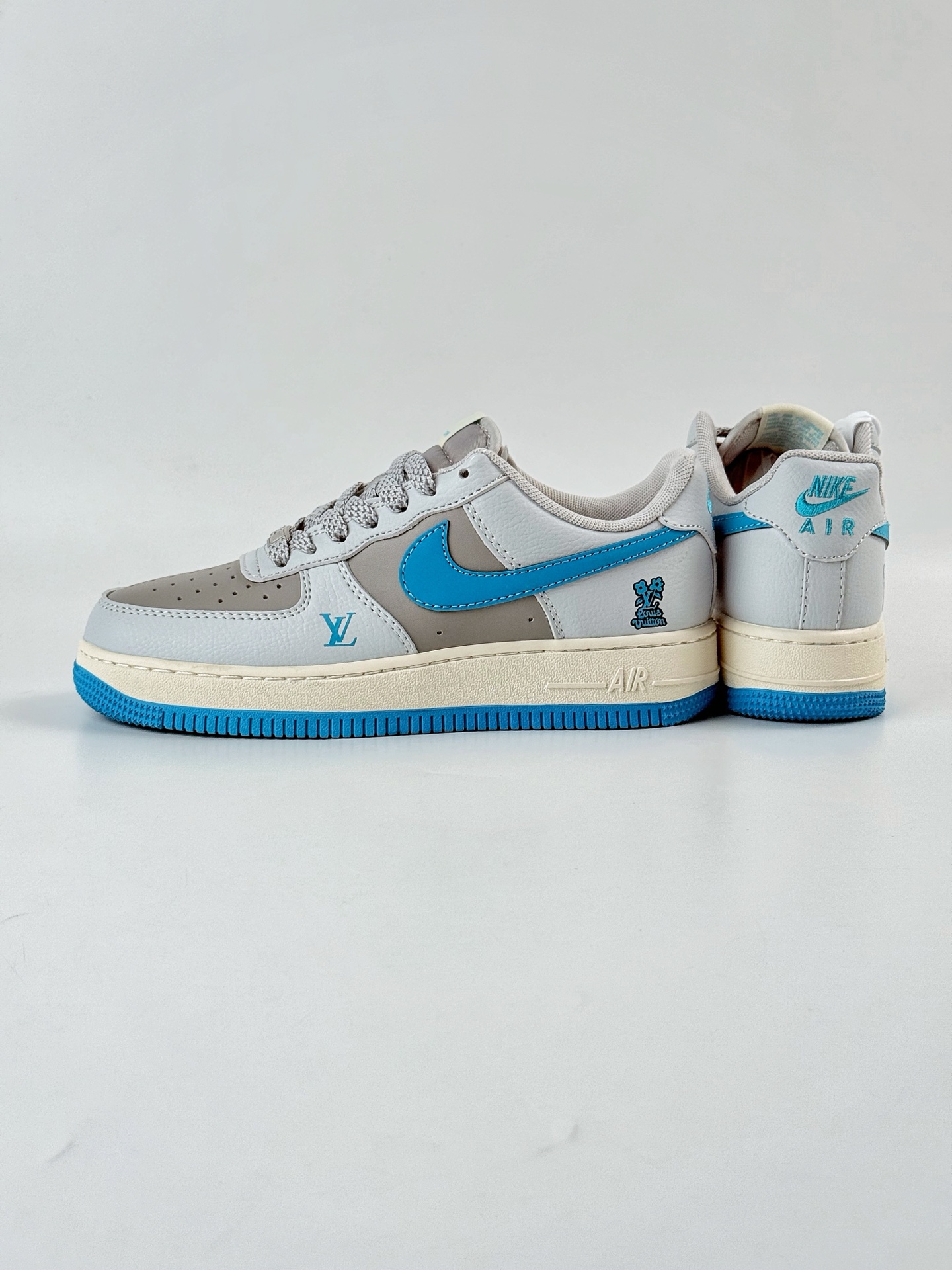 Nike Air Force 1 Low 07 x Louis Vuitton 灰蓝满天星  JJ2508-704