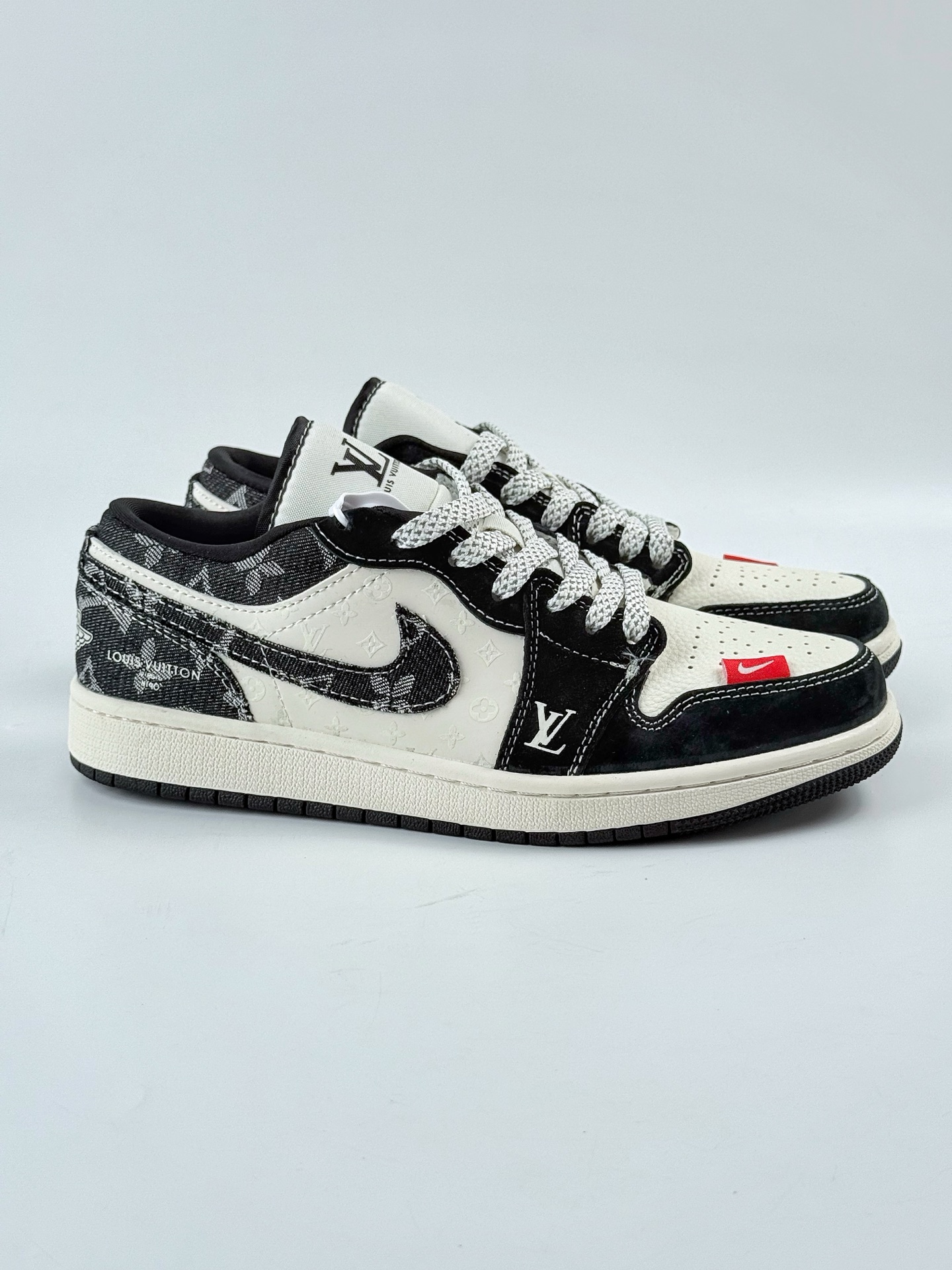 Air Jordan 1 Low x Louis Vuitton 黑白满天星  YX5066-369