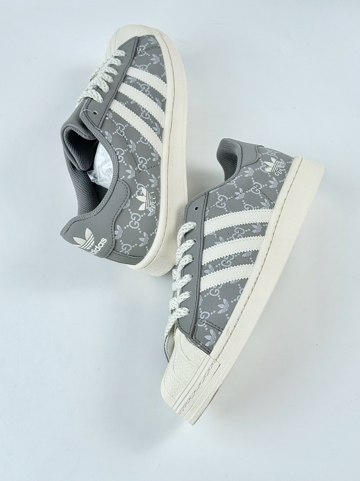 AD Originals Superstar x GUCCI 灰白满天星 SD6818