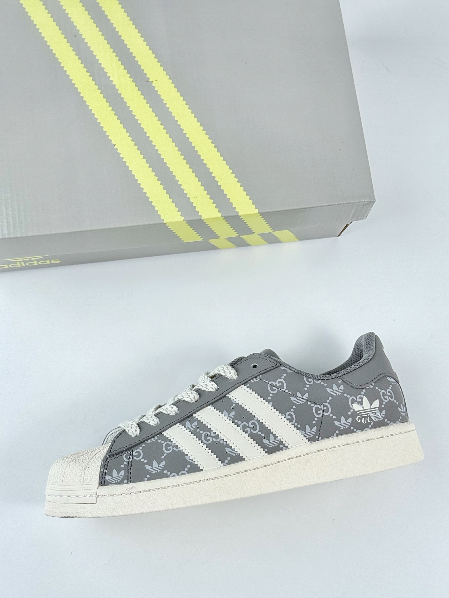 AD Originals Superstar x GUCCI 灰白满天星 SD6818