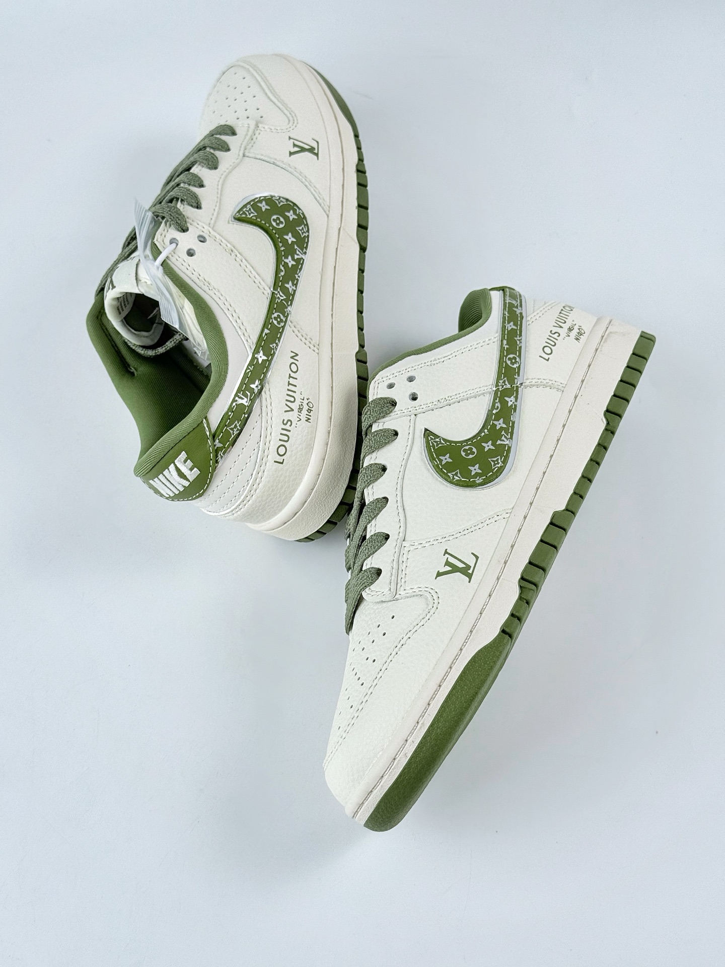 Nike SB Dunk Low x Louis Vuitton 白绿 JY6988-108 Nike SB Dunk Low x Louis Vuitton 白绿 JY6988-108