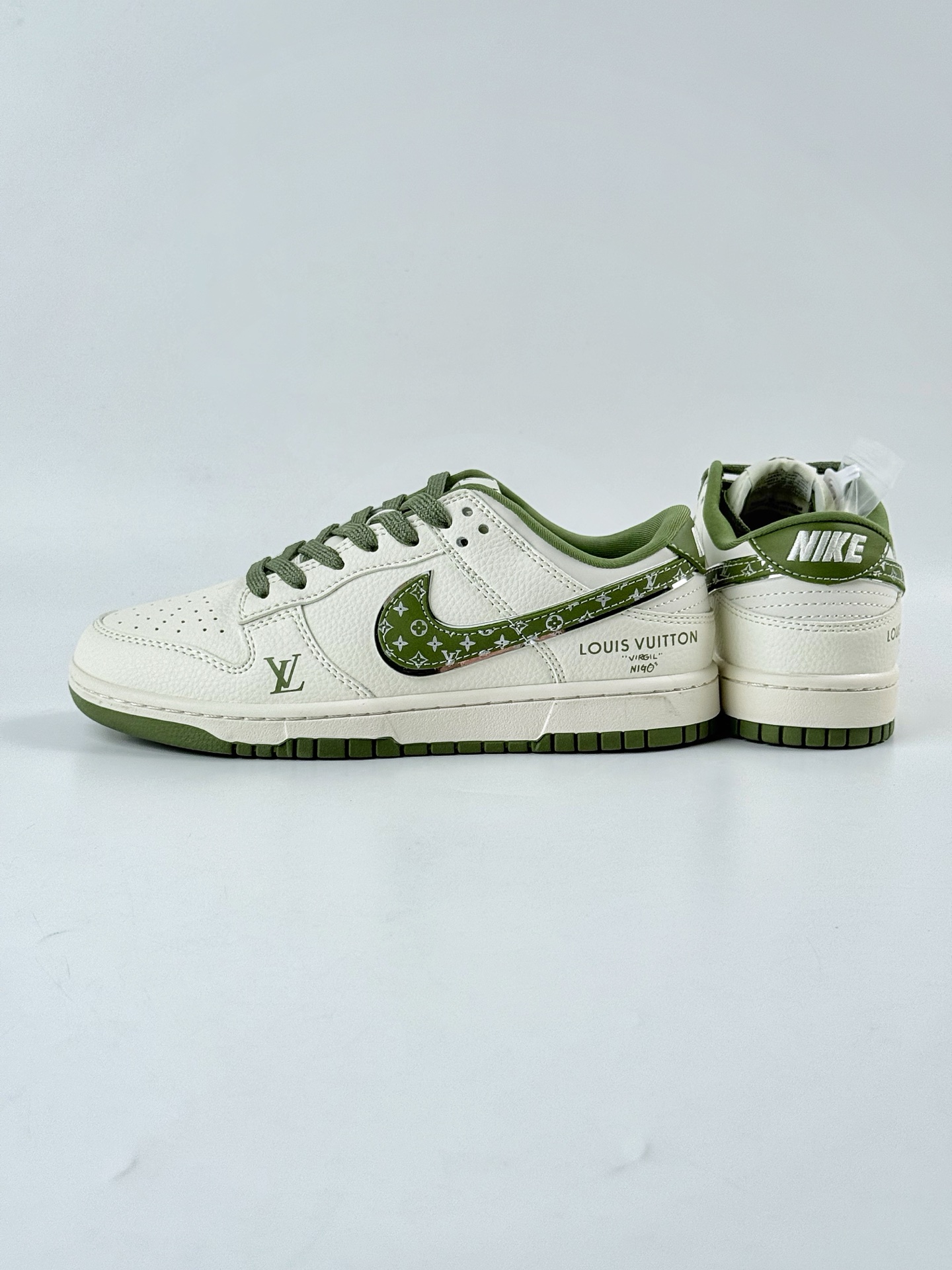 Nike SB Dunk Low x Louis Vuitton 白绿 JY6988-108 Nike SB Dunk Low x Louis Vuitton 白绿 JY6988-108