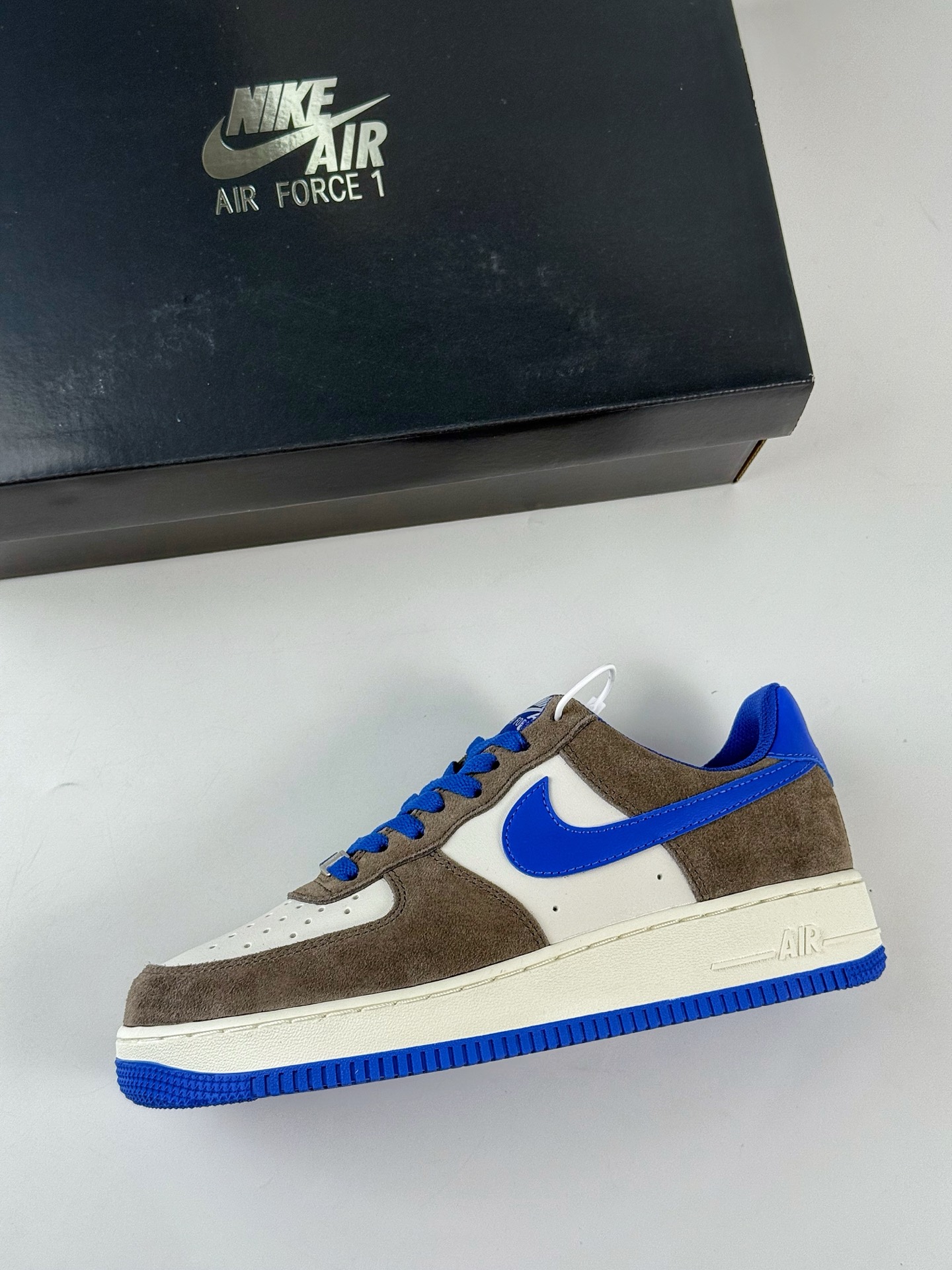 Nike Air Force 1 Low 07 棕白蓝  FQ8714-200