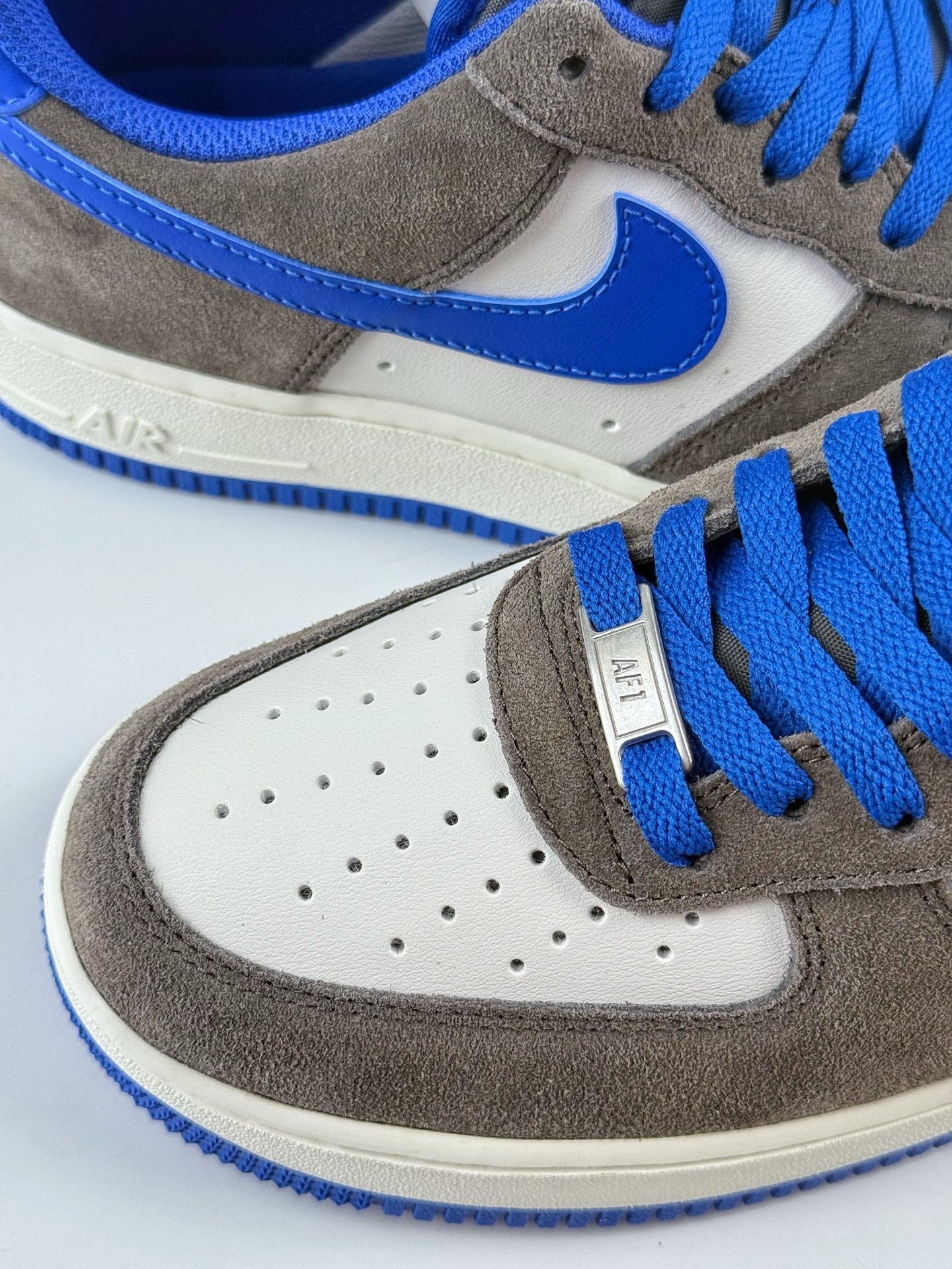Nike Air Force 1 Low 07 棕白蓝  FQ8714-200