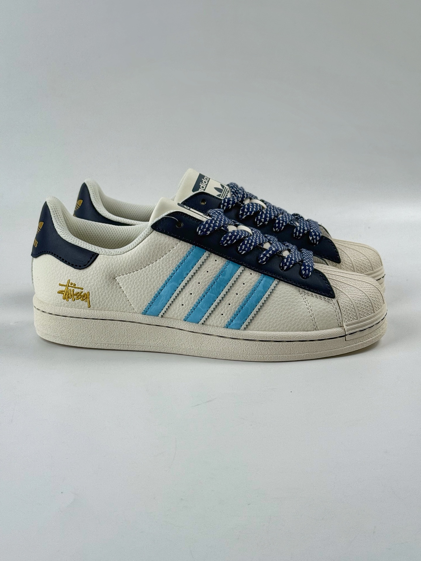 AD Originals Superstar x Stussy 白蓝满天星 HS3083-Chinese UA Cheap High Quatity Brand Clothes Bags handbags Sneakers wholesale wholesaler seller from China Factory suppliers Fashion Clothing Shoes best Quality Beautiful Price AD Originals Superstar x Stussy 白蓝满天星 HS3083