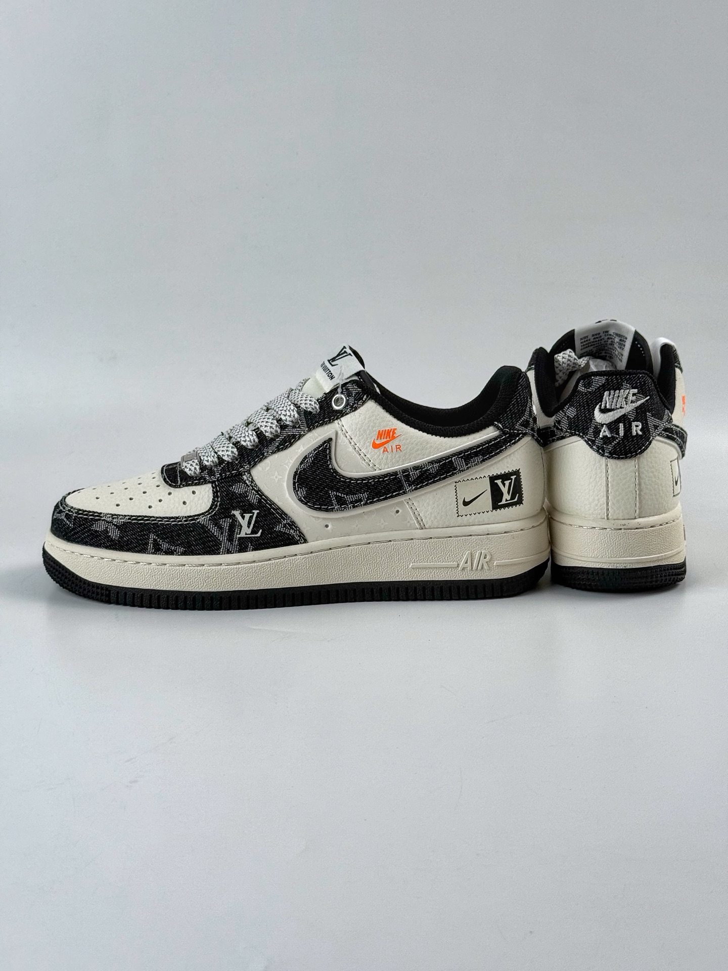 Nike Air Force 1 Low 07 x Louis Vuitton 黑白双小勾满天星  YX5066-353