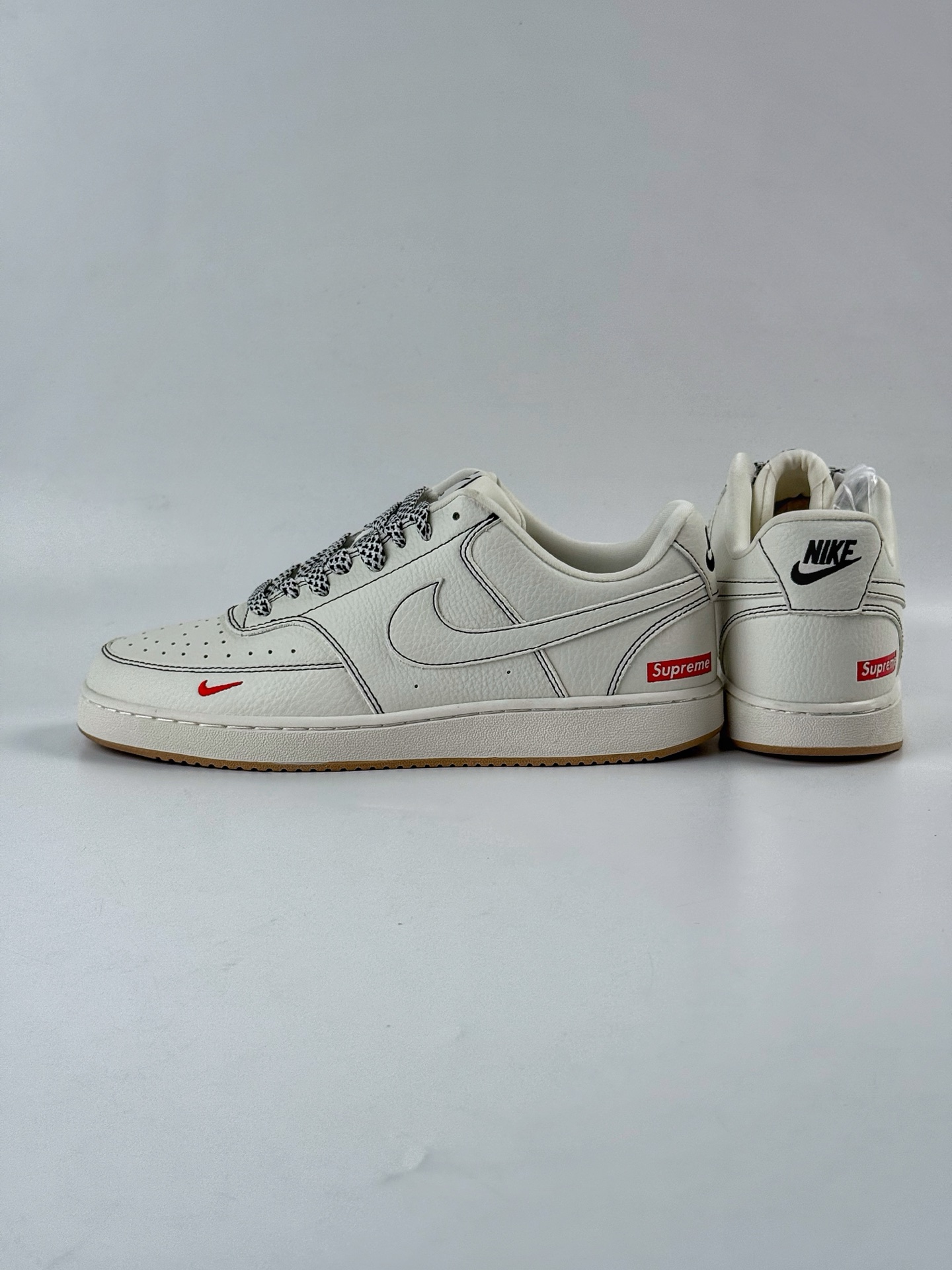 Nike Air Force 1 Low 07 x Supreme 米白红小勾满天星  CS5288-017