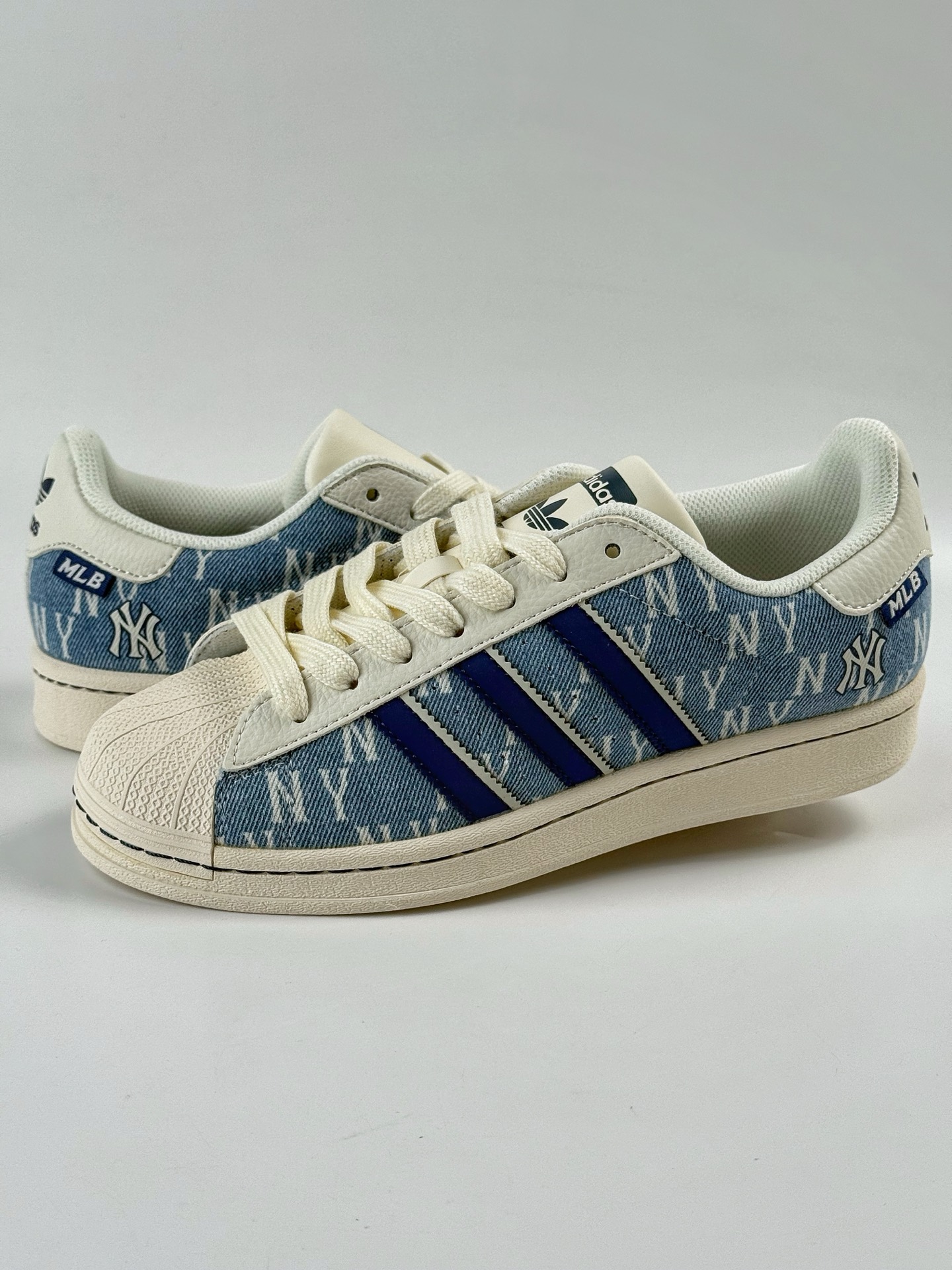 AD Originals Superstar x MLB 白蓝  HS3078