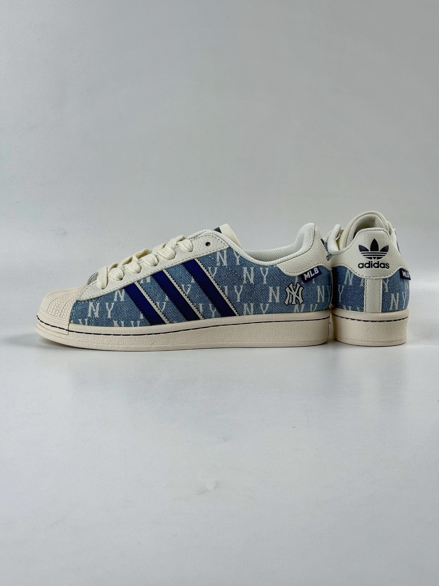 AD Originals Superstar x MLB 白蓝  HS3078