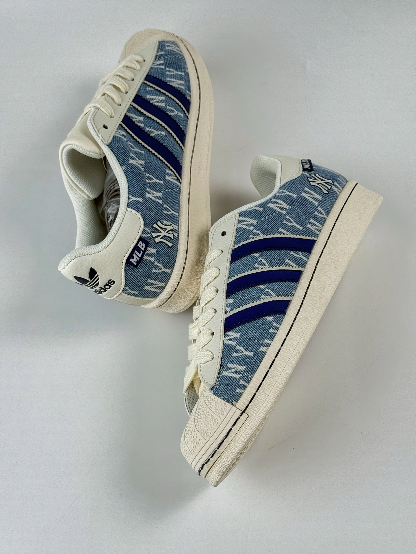 AD Originals Superstar x MLB 白蓝  HS3078