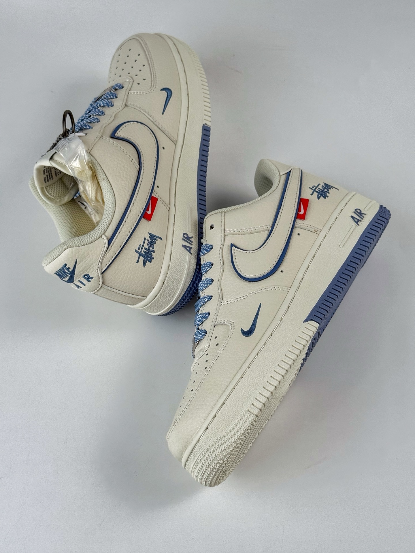 Nike Air Force 1 Low 07 x Stussy 白蓝小勾满天星 CS5288-019 Nike Air Force 1 Low 07 x Stussy 白蓝小勾满天星 CS5288-019
