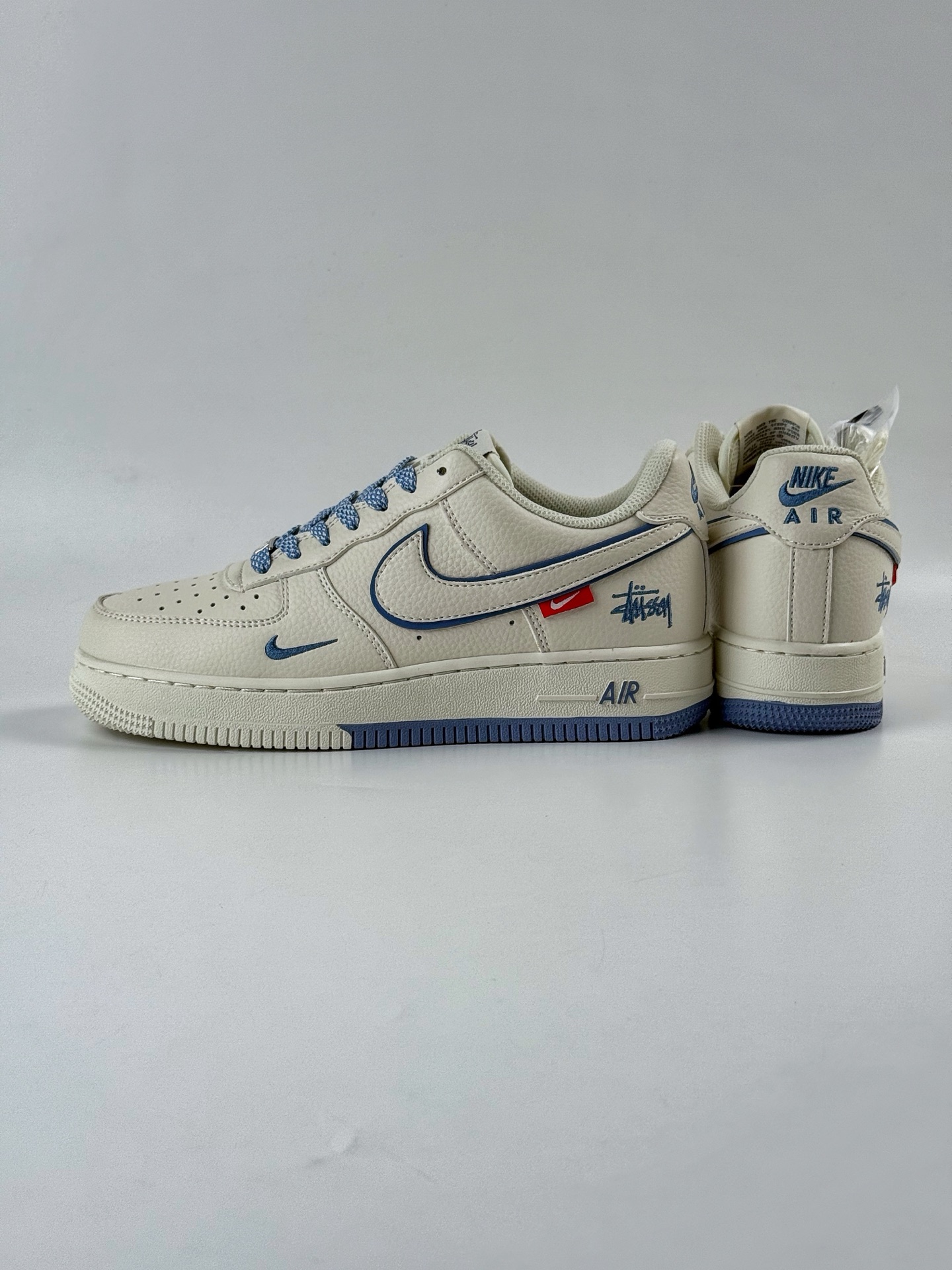 Nike Air Force 1 Low 07 x Stussy 白蓝小勾满天星 CS5288-019 Nike Air Force 1 Low 07 x Stussy 白蓝小勾满天星 CS5288-019