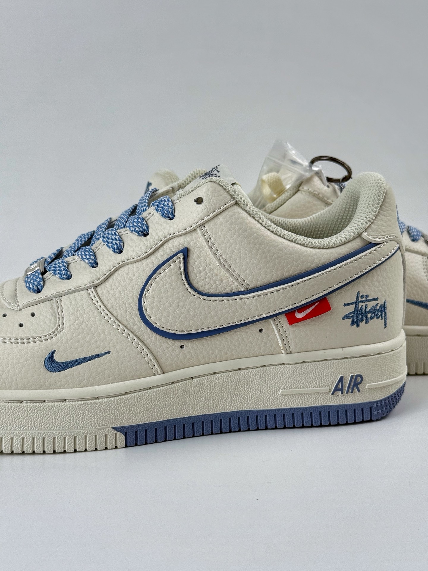 Nike Air Force 1 Low 07 x Stussy 白蓝小勾满天星 CS5288-019 Nike Air Force 1 Low 07 x Stussy 白蓝小勾满天星 CS5288-019