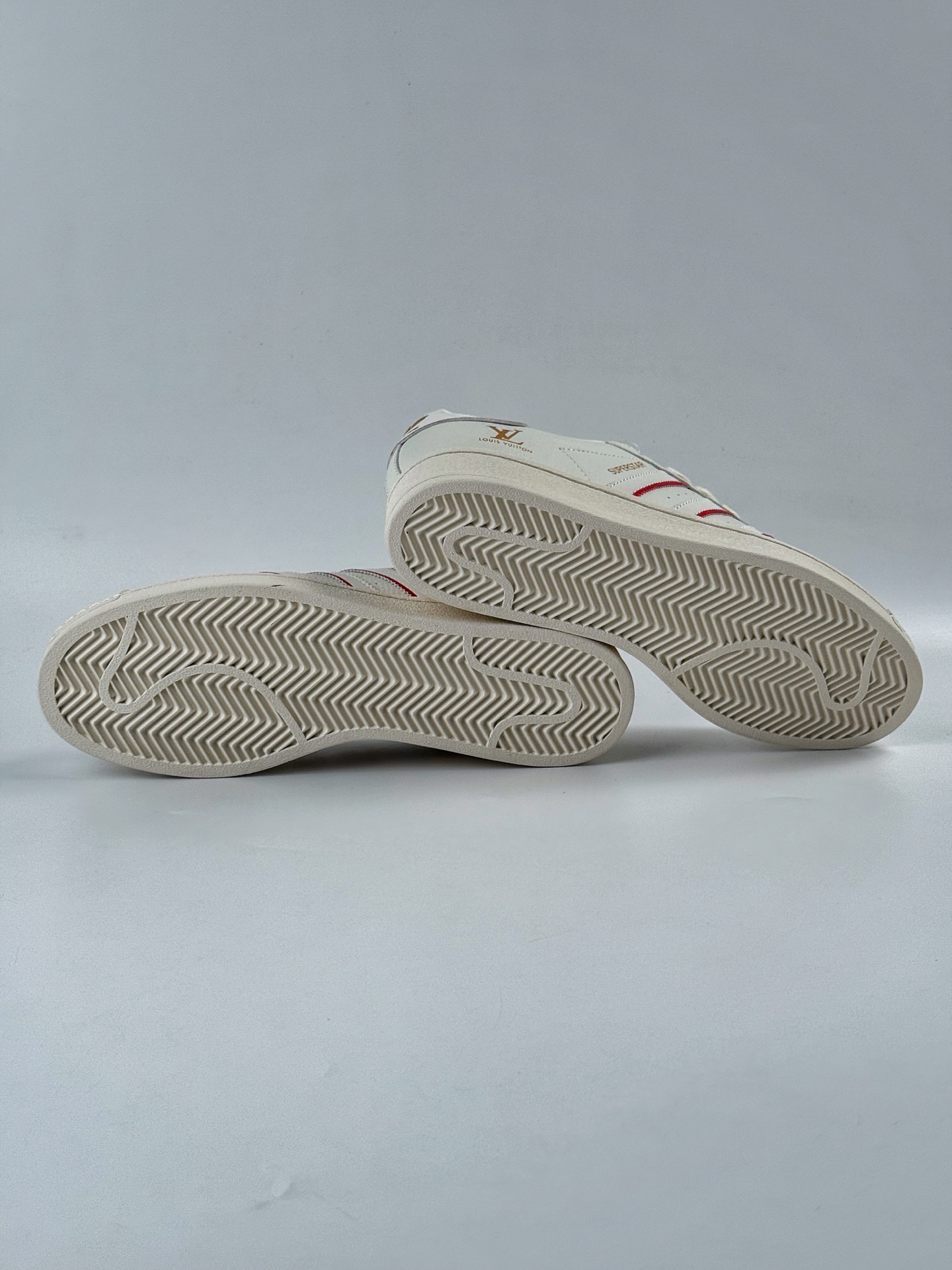 AD Originals Superstar x Louis Vuitton 白红黄 JY8907CC