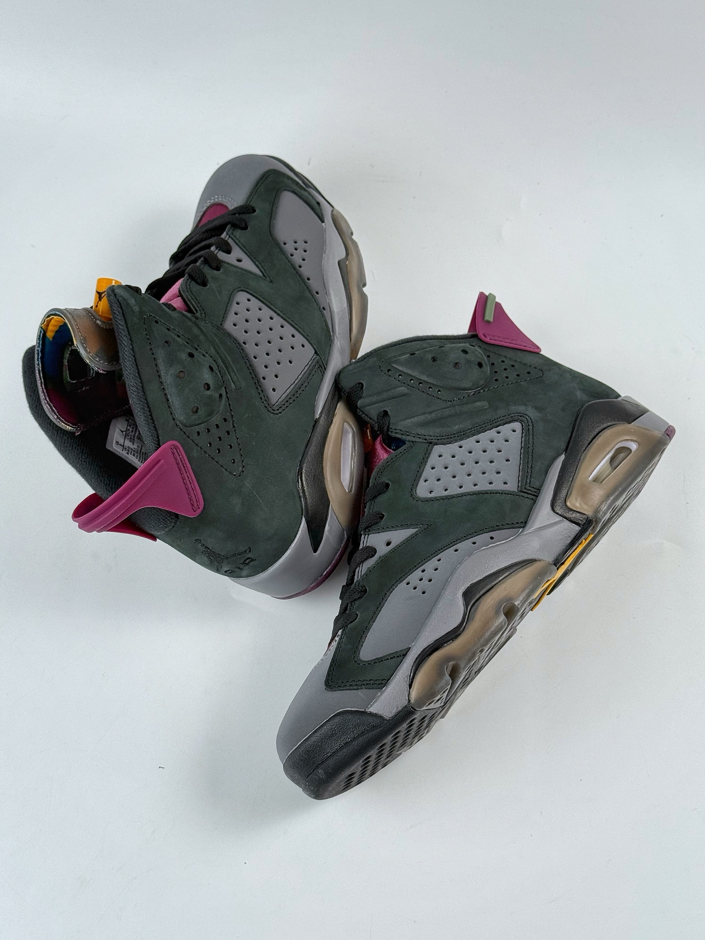 Air Jordan 6 Retro ”Reverse Oreo” 灰黑紫 2024版 潮流复古篮球鞋 CT8529-063