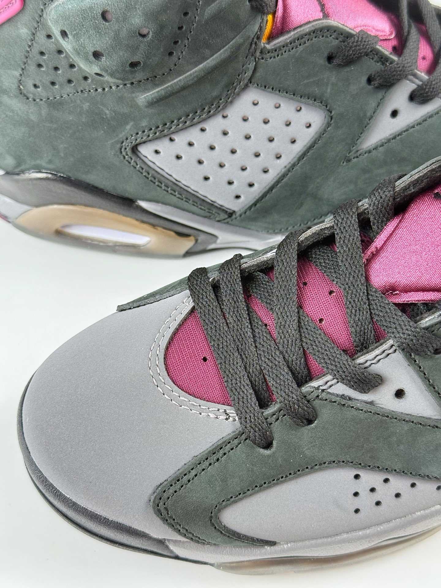 Air Jordan 6 Retro ”Reverse Oreo” 灰黑紫 2024版 潮流复古篮球鞋 CT8529-063