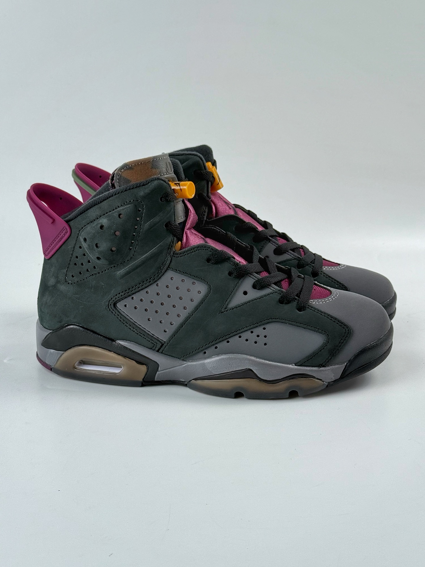 Air Jordan 6 Retro ”Reverse Oreo” 灰黑紫 2024版 潮流复古篮球鞋 CT8529-063