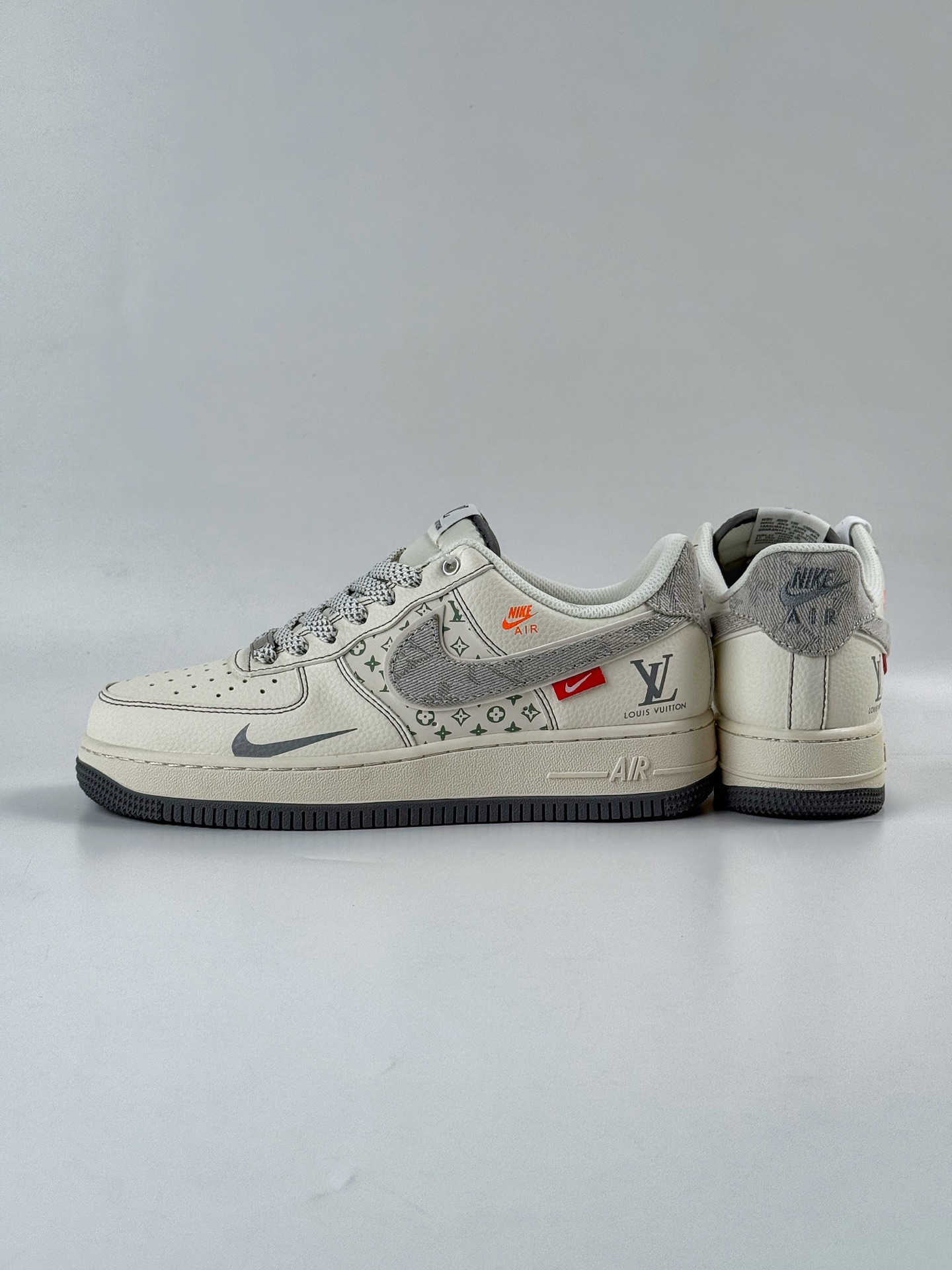 Nike Air Force 1 Low 07 x Louis Vuitton 米白小勾满天星 YX5066-346
