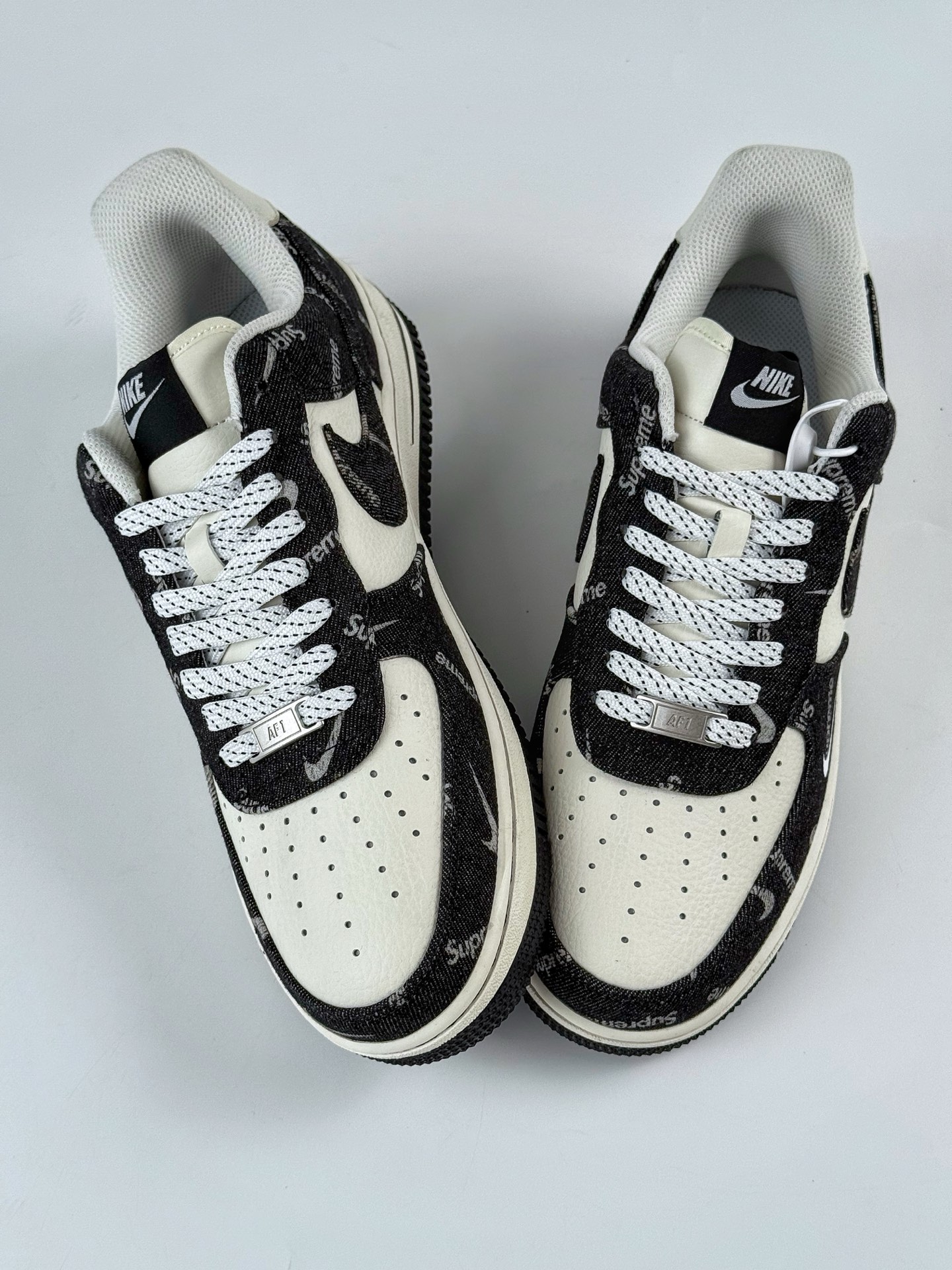 Nike Air Force 1 Low 07 x Supreme 黑白小勾满天星 LW9279-010-High Quatity Cheap Brand wholesale wholesaler seller Clothes Bags handbags Sneakers Top Fashion Clothing Shoes from China Factory Chinese suppliers best Quality Beautiful Price Nike Air Force 1 Low 07 x Supreme 黑白小勾满天星 LW9279-010