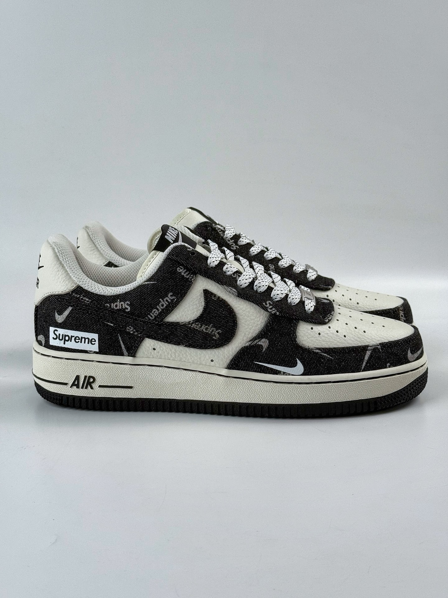 Nike Air Force 1 Low 07 x Supreme 黑白小勾满天星 LW9279-010-High Quatity Cheap Brand wholesale wholesaler seller Clothes Bags handbags Sneakers Top Fashion Clothing Shoes from China Factory Chinese suppliers best Quality Beautiful Price Nike Air Force 1 Low 07 x Supreme 黑白小勾满天星 LW9279-010