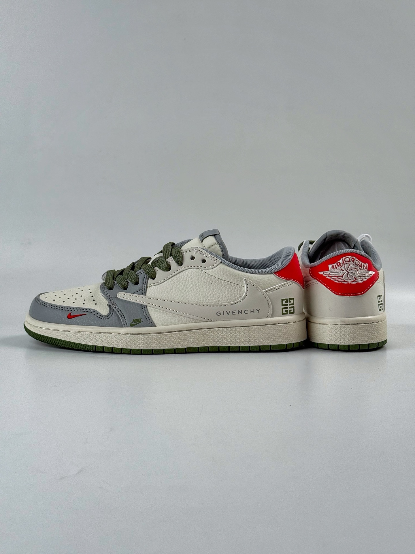 Travis Scott x Nike Air Jordan 1 Low x GIVENCHY Air Jordan 1 Low 反转灰白双小勾倒钩 XS7089-600-High Quatity Cheap Brand wholesale wholesaler seller Clothes Bags handbags Sneakers Top Fashion Clothing Shoes from China Factory Chinese suppliers best Quality Beautiful Price Travis Scott x Nike Air Jordan 1 Low x GIVENCHY Air Jordan 1 Low 反转灰白双小勾倒钩 XS7089-600