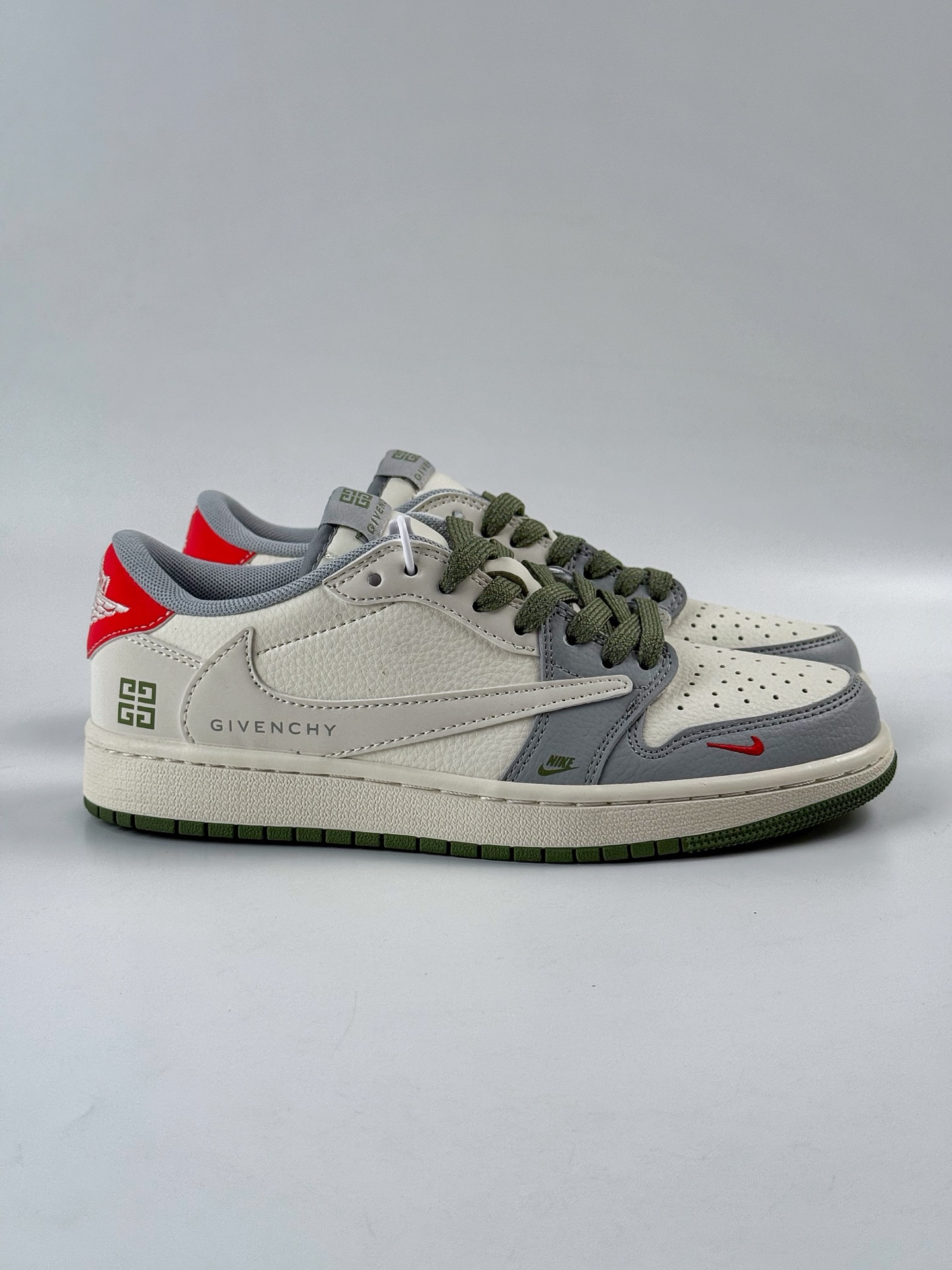 Travis Scott x Nike Air Jordan 1 Low x GIVENCHY Air Jordan 1 Low 反转灰白双小勾倒钩 XS7089-600-High Quatity Cheap Brand wholesale wholesaler seller Clothes Bags handbags Sneakers Top Fashion Clothing Shoes from China Factory Chinese suppliers best Quality Beautiful Price Travis Scott x Nike Air Jordan 1 Low x GIVENCHY Air Jordan 1 Low 反转灰白双小勾倒钩 XS7089-600