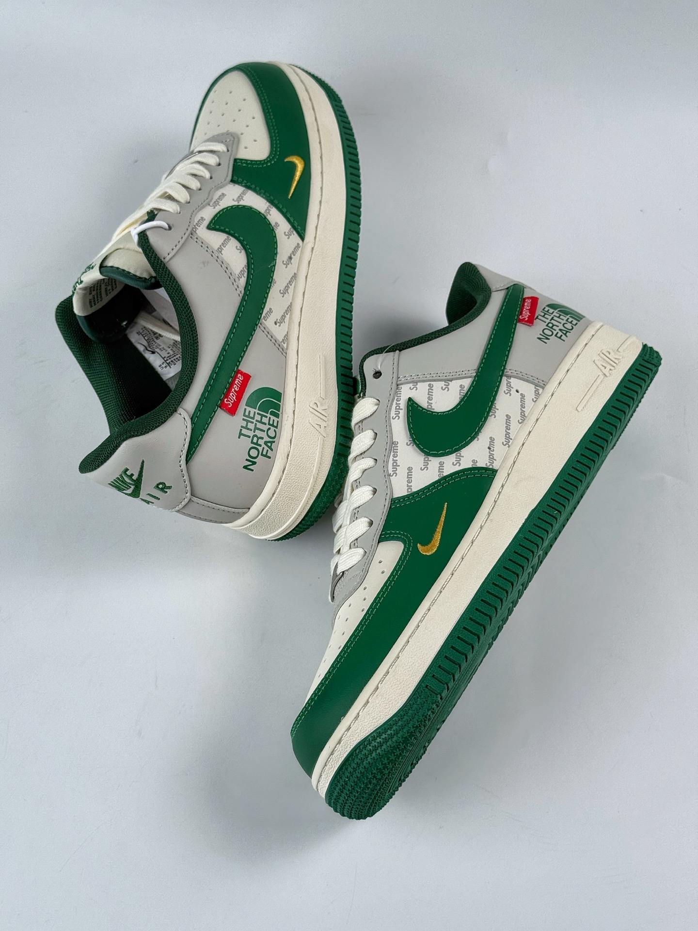 Nike Air Force 1 Low 07 x The North Face 绿白小勾 ZH2598-321