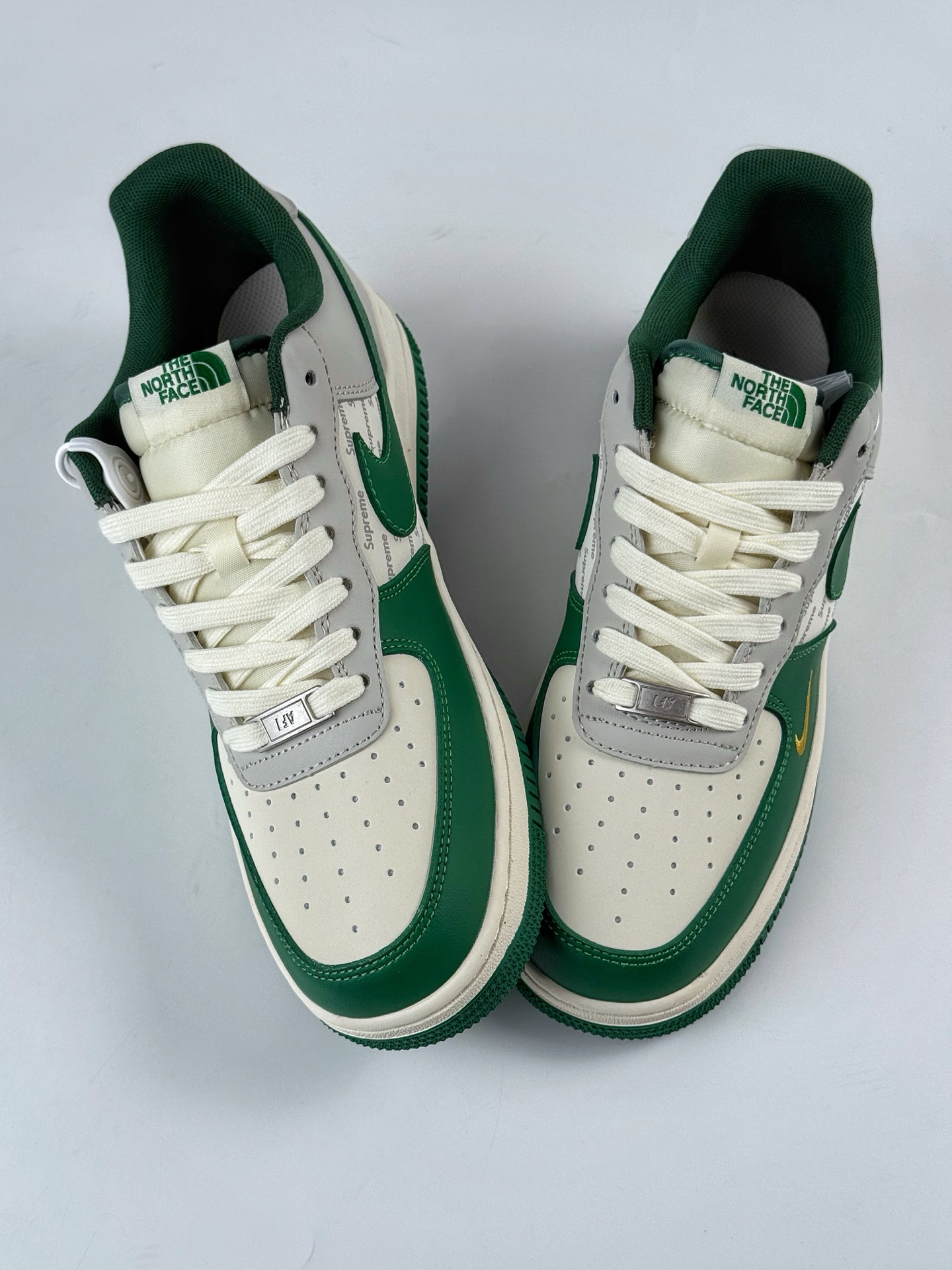 Nike Air Force 1 Low 07 x The North Face 绿白小勾 ZH2598-321