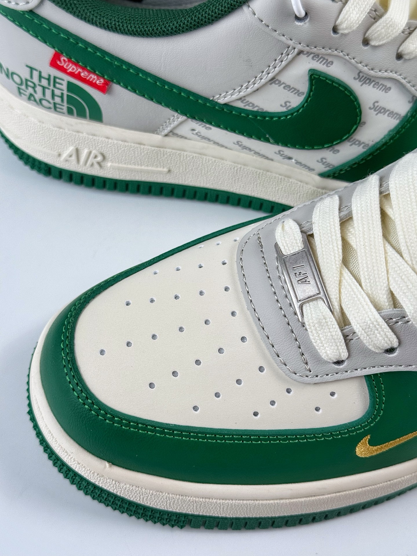 Nike Air Force 1 Low 07 x The North Face 绿白小勾 ZH2598-321