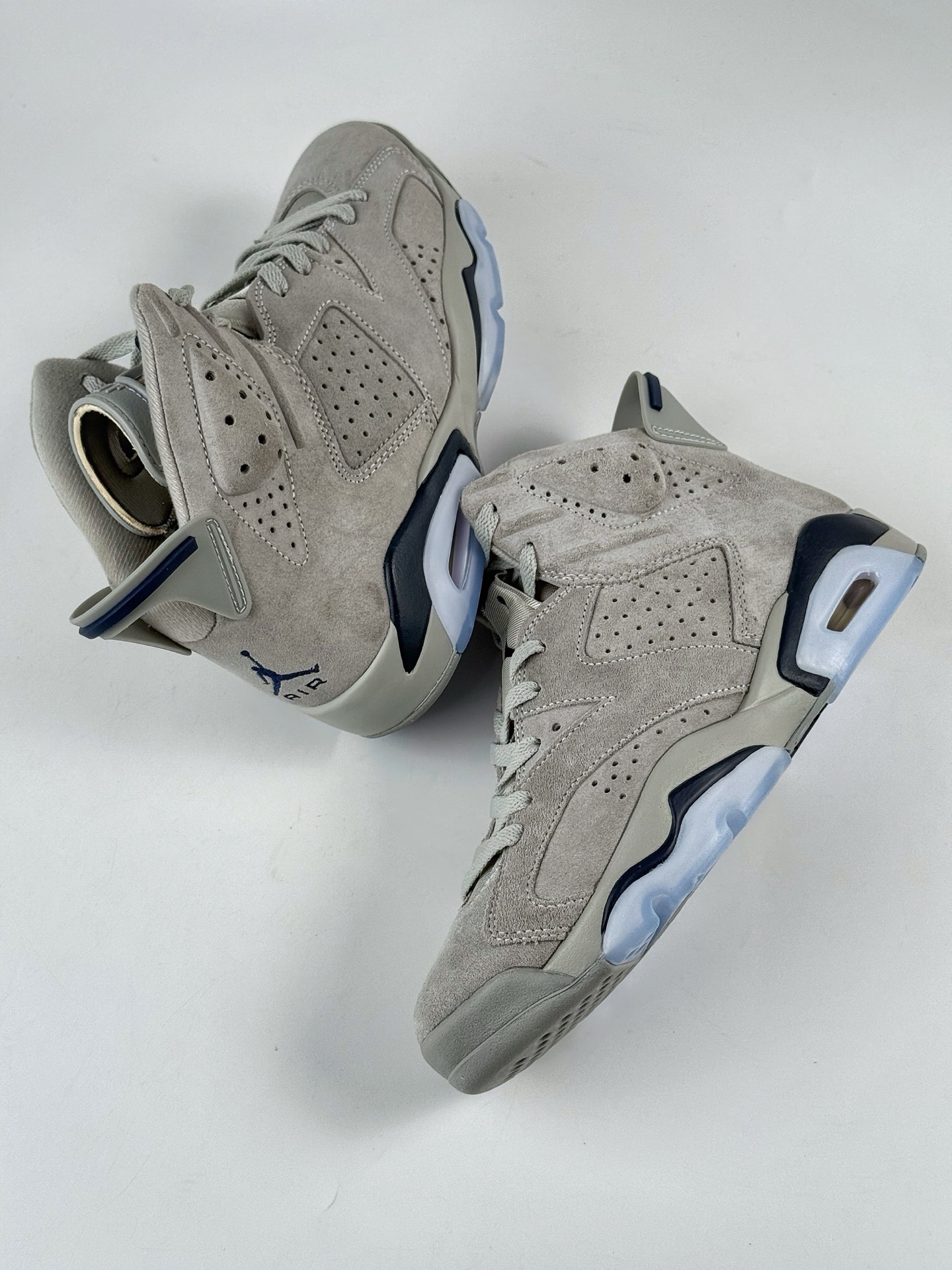 Air Jordan 6 Retro ”Reverse Oreo” 乔治城灰蓝 2024版 潮流复古篮球鞋 CT8529-012