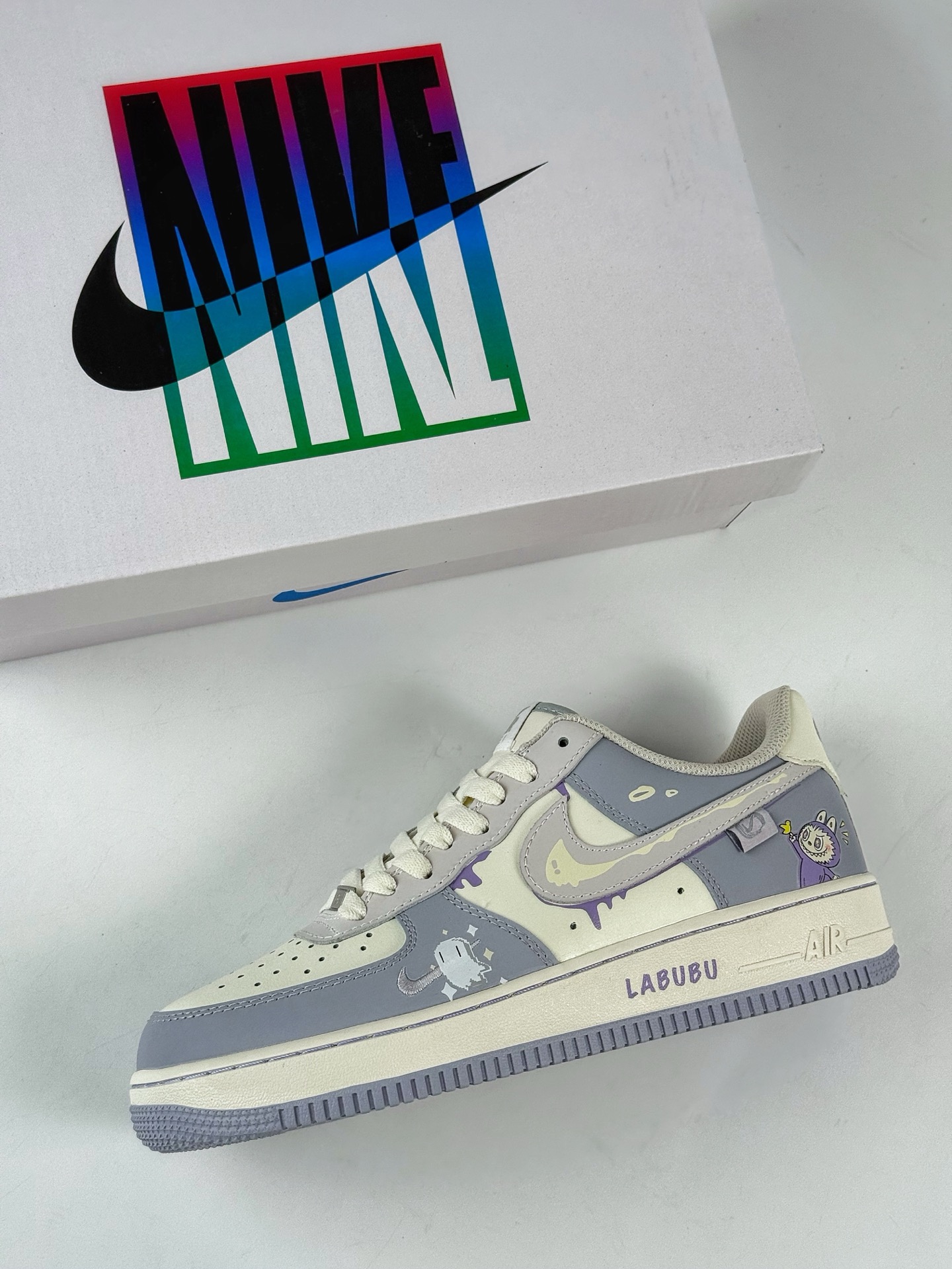 Nike Air Force 1 Low 07 x LABUBU 拉布布米紫 DB3301-221