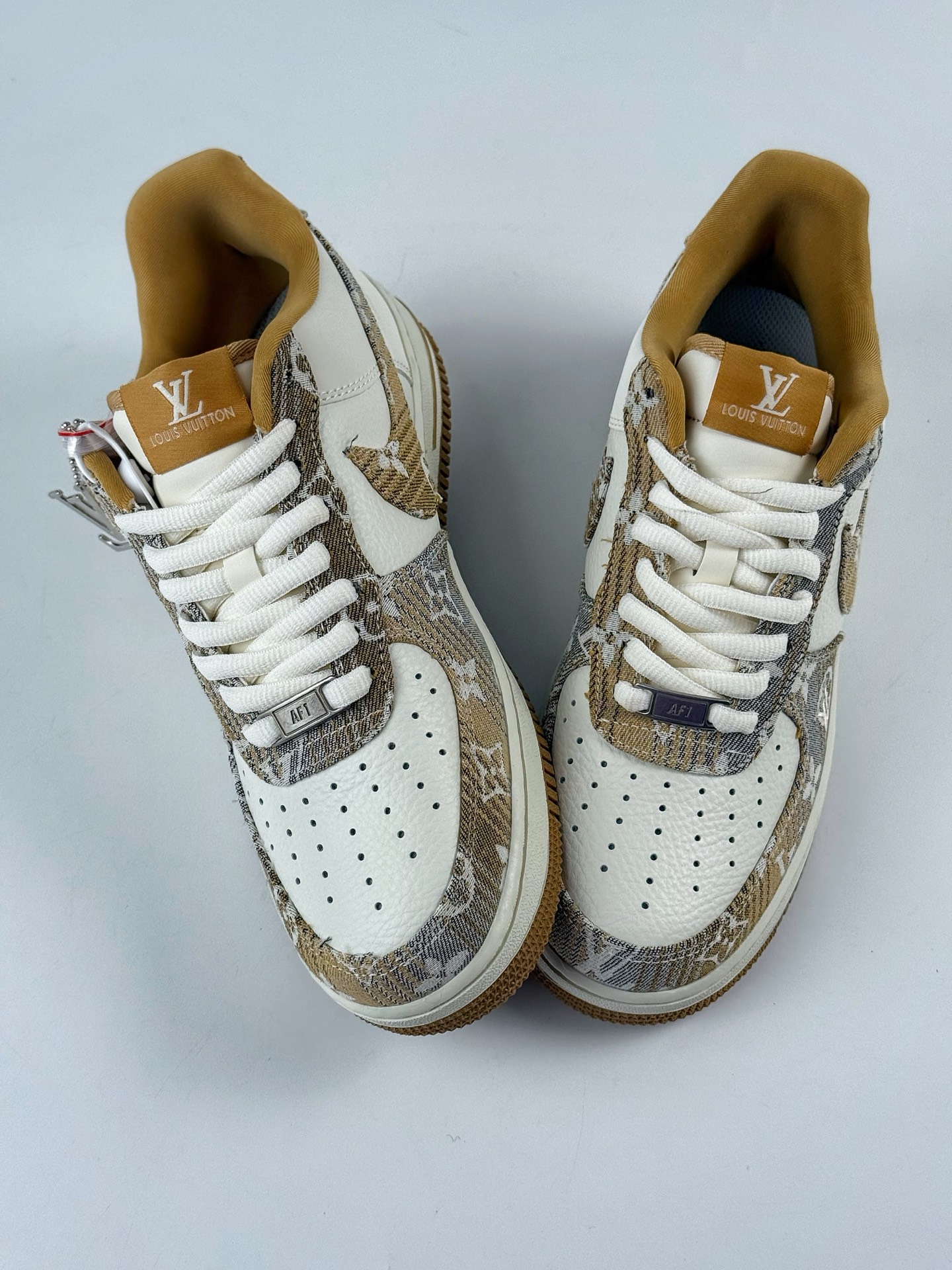 Nike Air Force 1 Low 07 x Louis Vuitton 白橙 SC9207-542