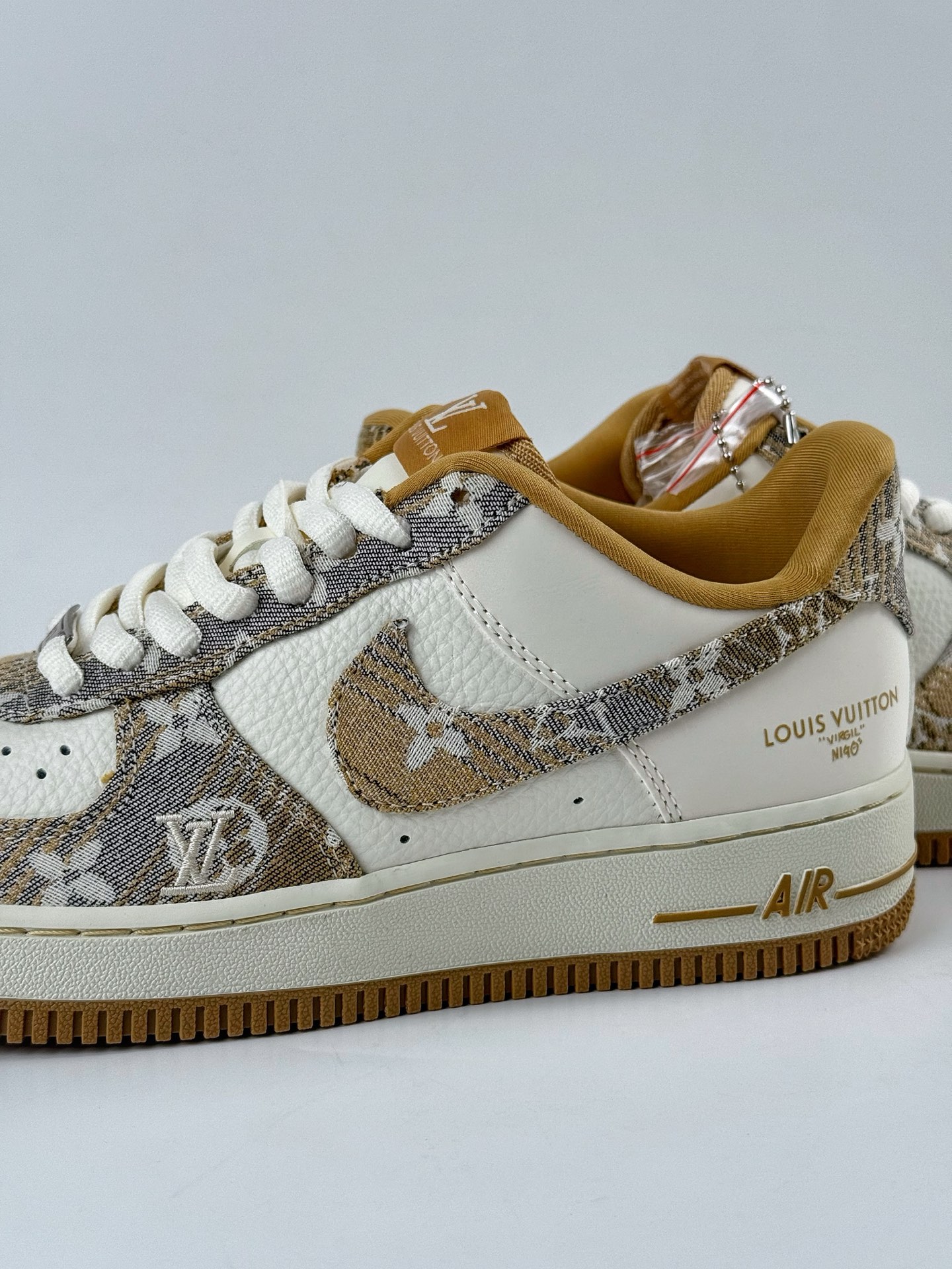 Nike Air Force 1 Low 07 x Louis Vuitton 白橙 SC9207-542